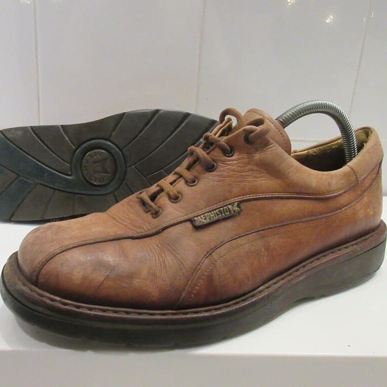 Mephisto × Vintage Vintage memphisto usa brown low leather shoes landrover shoe Size US 9 / EU 42 - 4 Thumbnail