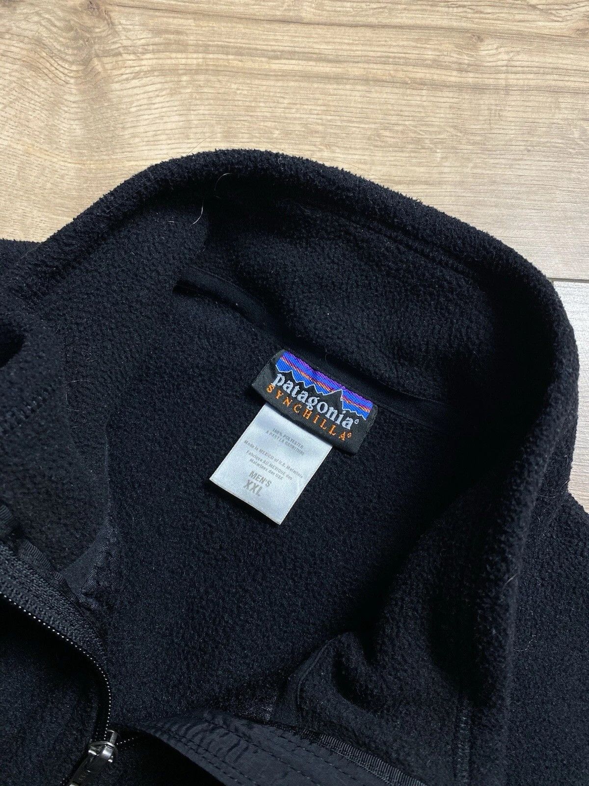 Patagonia Patagonia Synchilla Fleece Vest Mens XXL Black Jacket Size US XXL / EU 58 / 5 - 4 Thumbnail