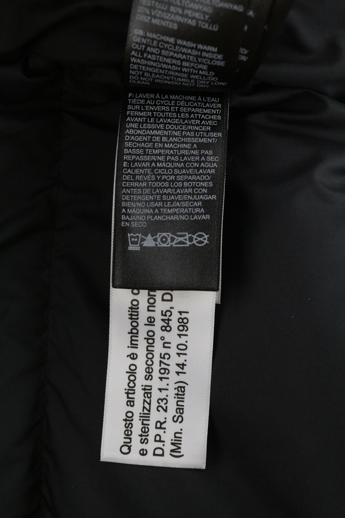 The North Face HIMALAYAN S Black 550 Down Insulated Quilted Puffer 81690 Size S / US 4 / IT 40 - 9 Thumbnail