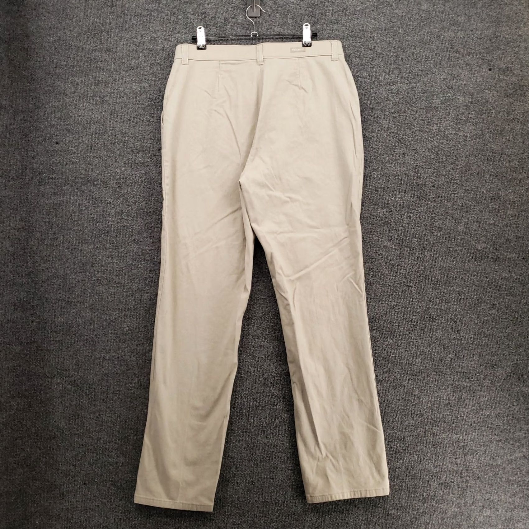 Vintage Woolrich Pants Womens 10 Beige Chino High Rise Straight Leg Stretch Trouser Shirt? Size 32" / US 10 / IT 46 - 2 Thumbnail