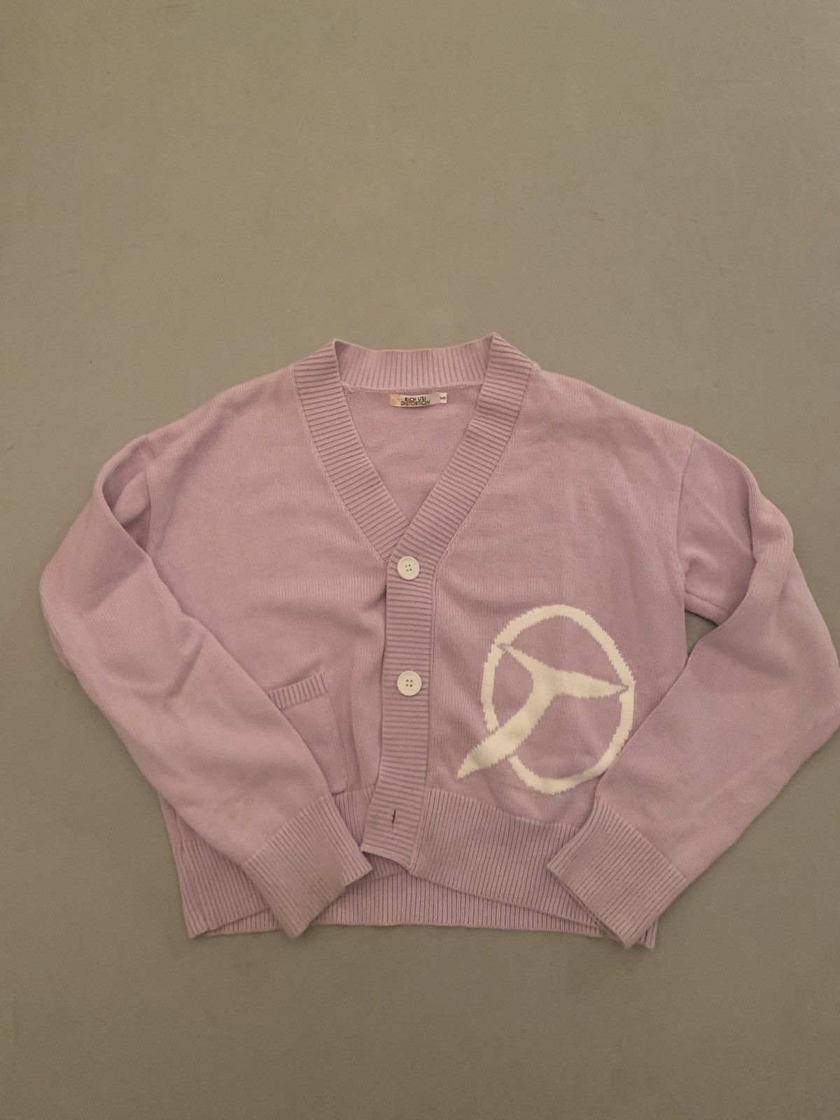 Other RichUsi Distortion Purple Cardigan Size US S / EU 44-46 / 1 - 1 Thumbnail