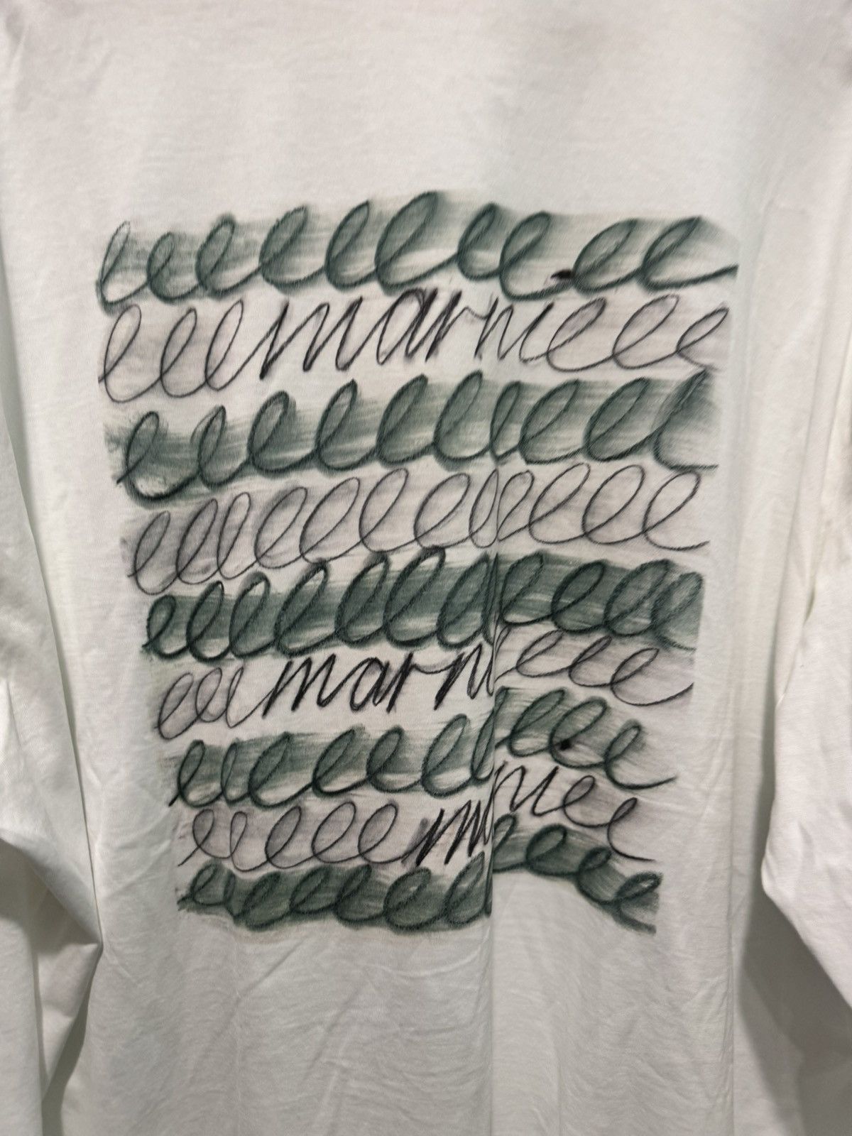Marni Marni Scribble Logo Long Sleeve Size US L / EU 52-54 / 3 - 5 Thumbnail