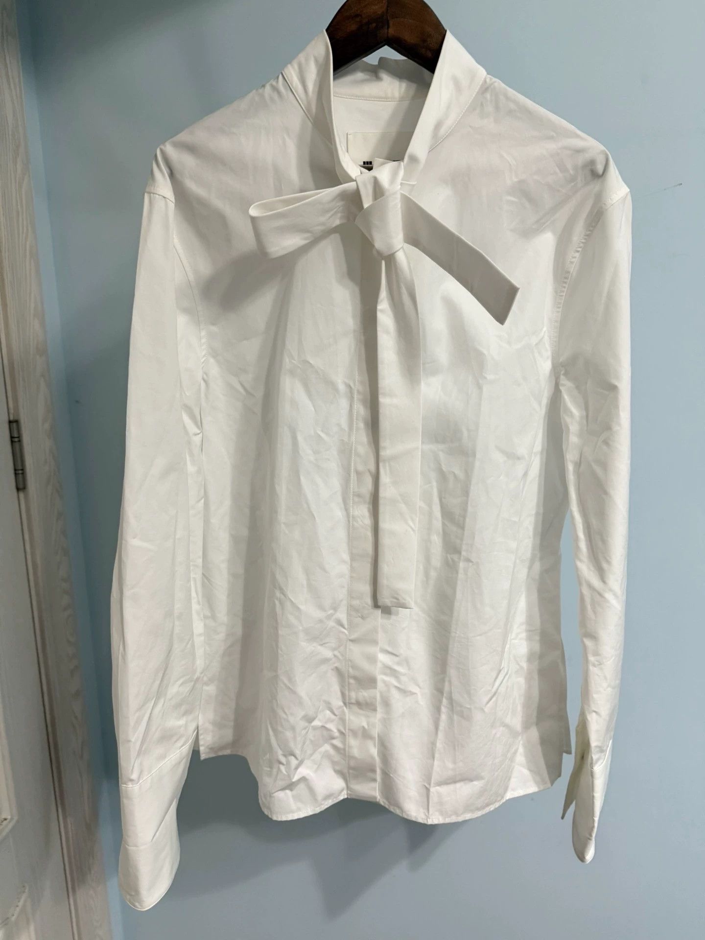 Jil Sander Jil Sander minimalist ribbon shirt Size XXS / US 00 / IT 34 - 1 Thumbnail