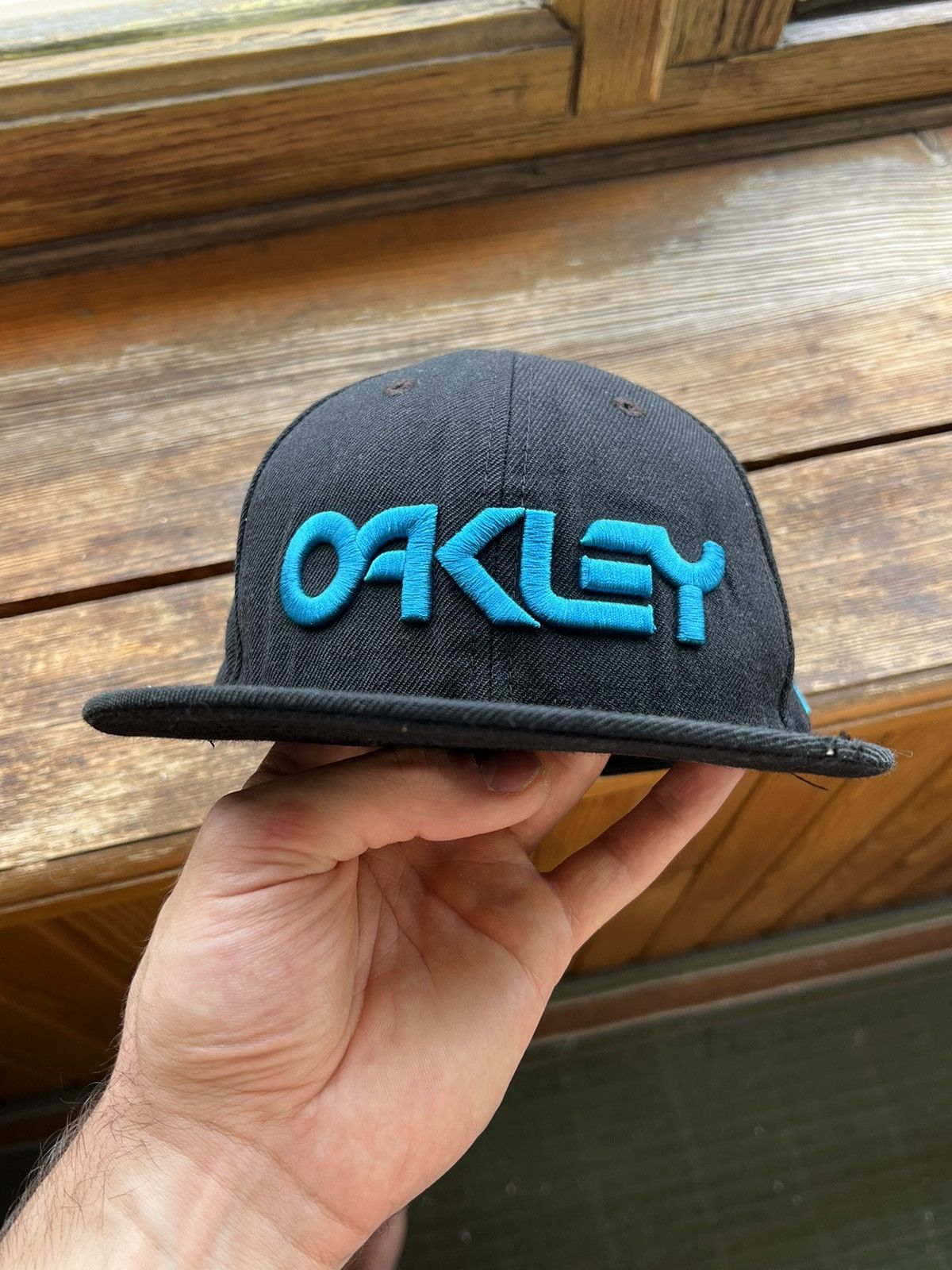 Oakley Vintage Hat Oakley y2k faded distressed cap Size ONE SIZE - 12 Thumbnail