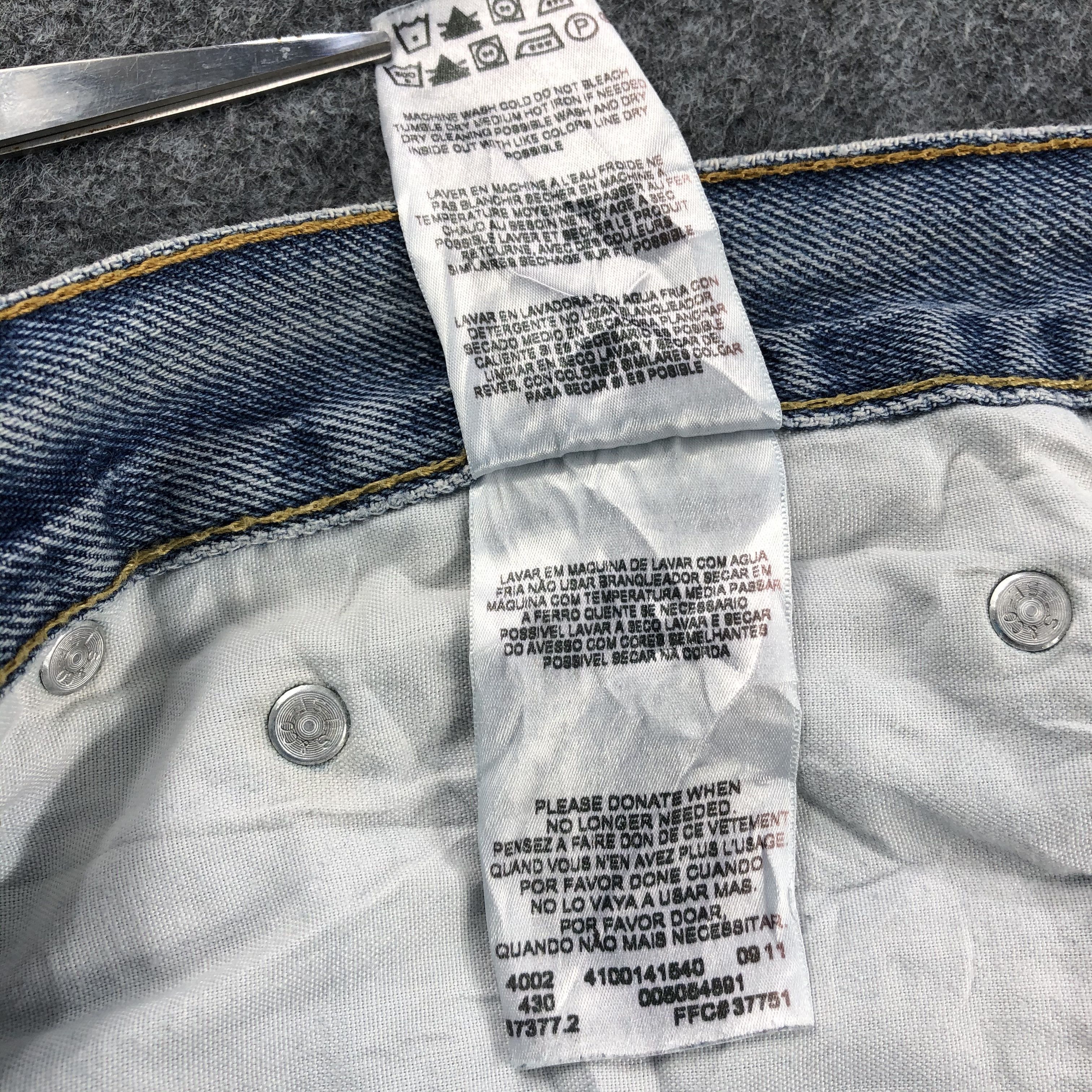 Levi's × Vintage Vintage Distress Levis 505 Jeans-JM1222 Size US 40 / EU 56 - 11 Thumbnail