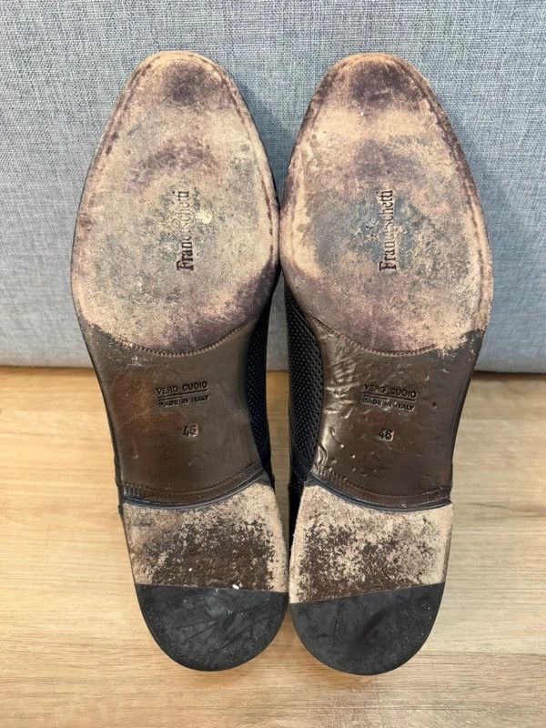 Franceschetti Franceschetti 1926 Italy Lace Up Derby Leather Formal Shoe46 Size US 13 / EU 46 - 9 Thumbnail