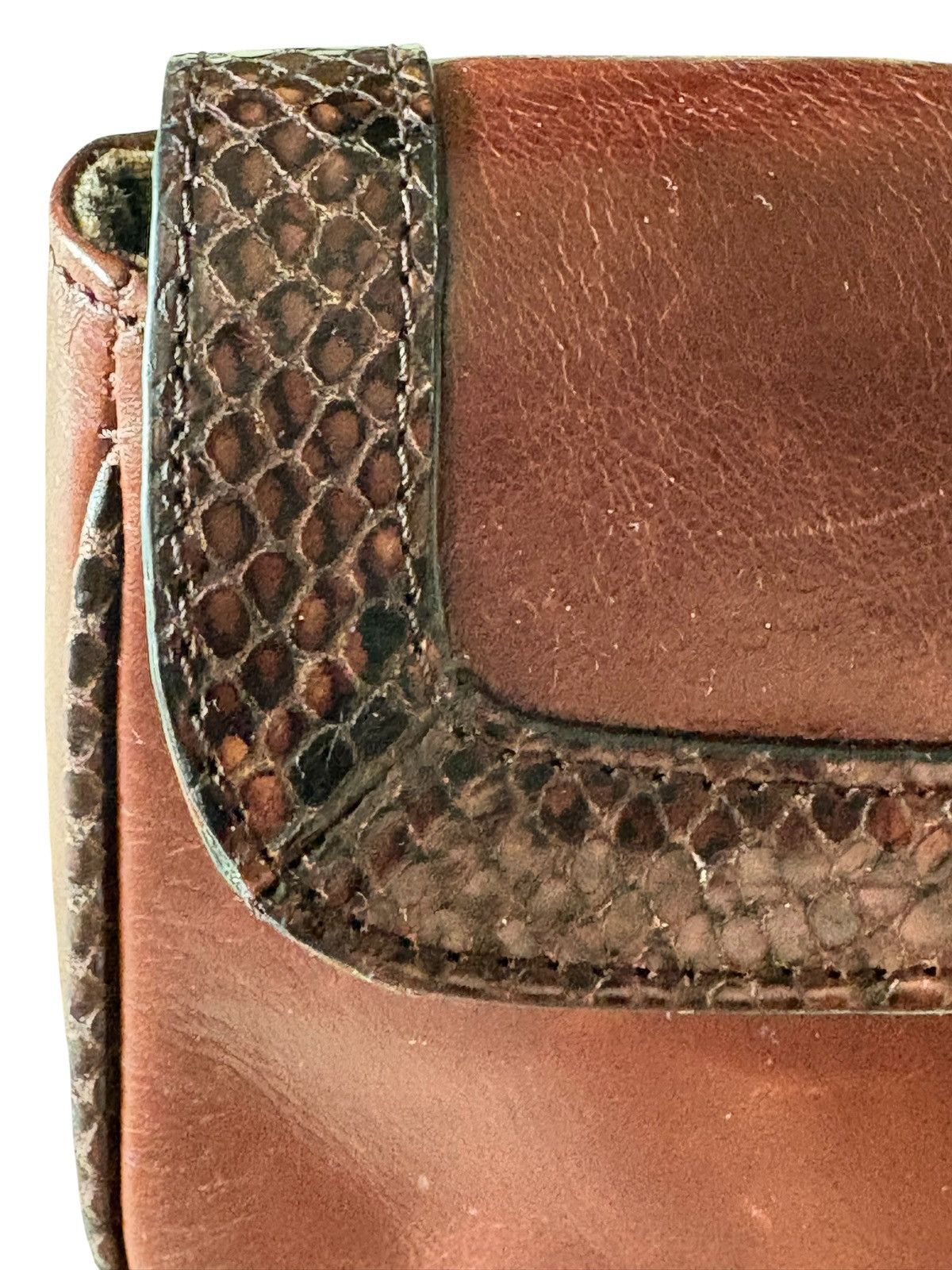 Tory Burch Vintage Tory Burch bag with snake skin detailes Size ONE SIZE - 3 Thumbnail