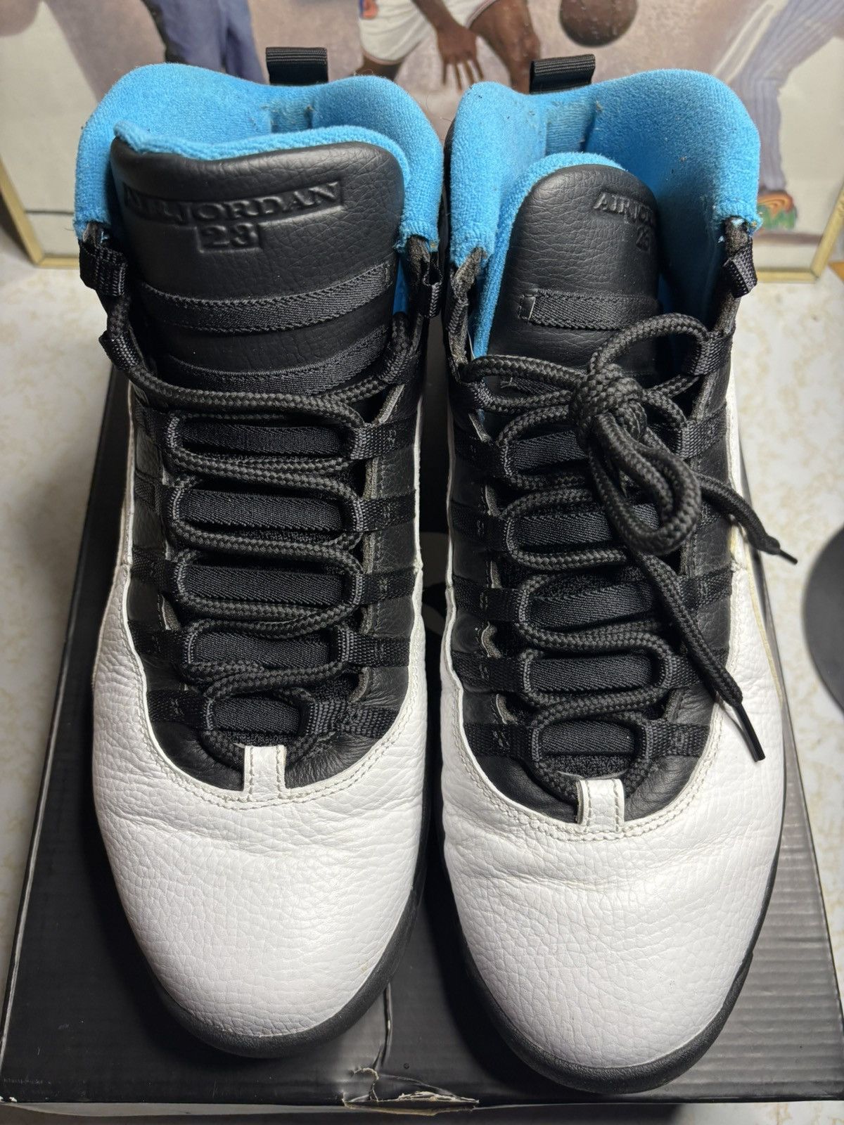 Jordan Brand Jordan Retro 10 ‘powder blue’ Size US 12 / EU 45 - 2 Thumbnail