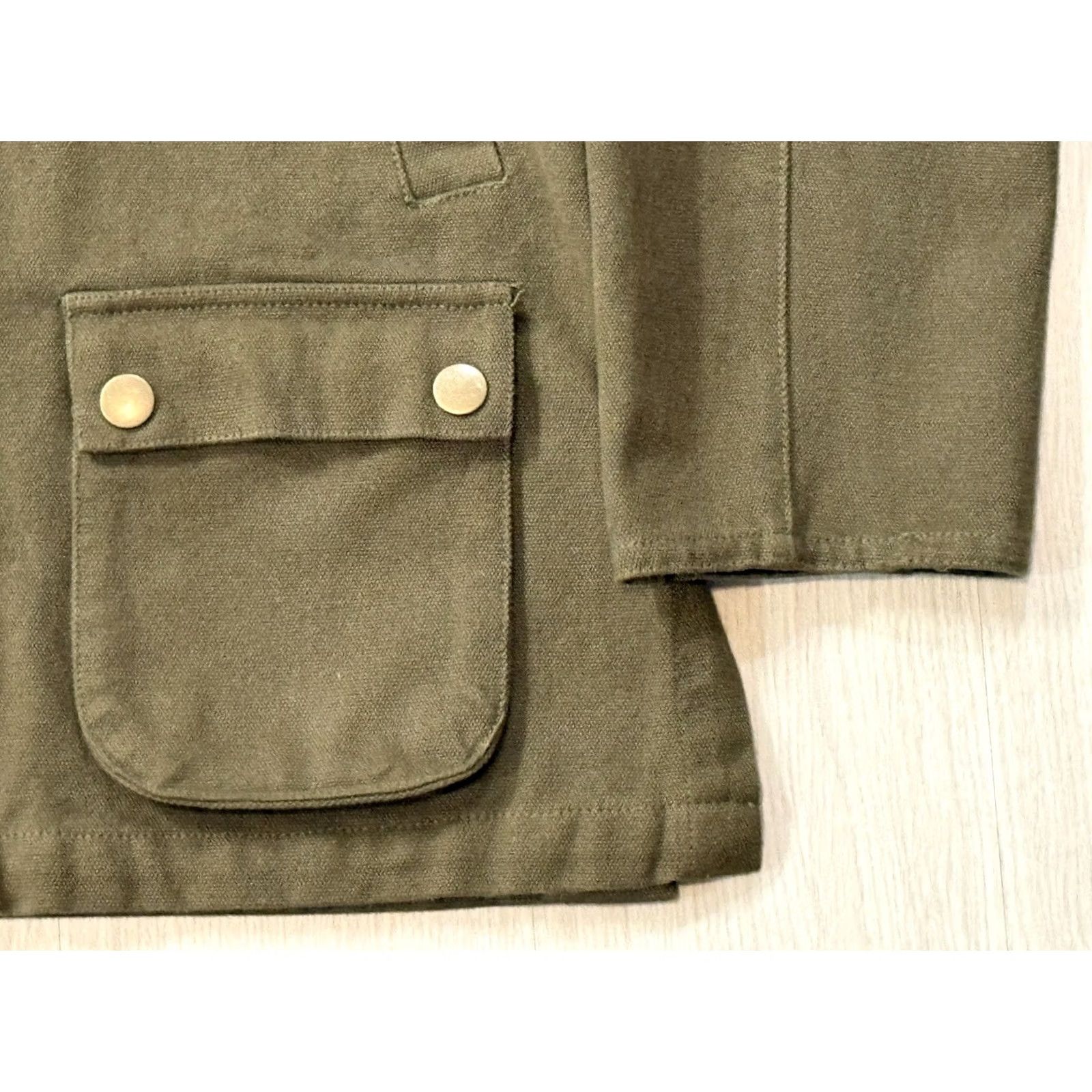 Vintage VINTAGE Laphroaig Jacket Coat Workwear Small Green Bomber Men Regular Size S Zip Button Snap Pockets Lined All Seasons Embroidered Logo Size US S / EU 44-46 / 1 - 6 Thumbnail
