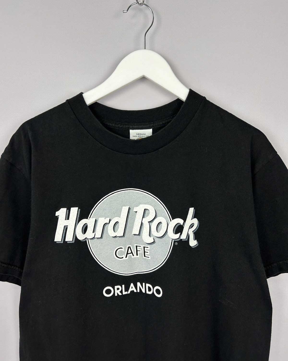 Hard Rock Cafe × Vintage Vintage 90s Hard Rock Cafe Orlando Big Logo T Shirt RARE y2k Size US M / EU 48-50 / 2 - 2 Thumbnail