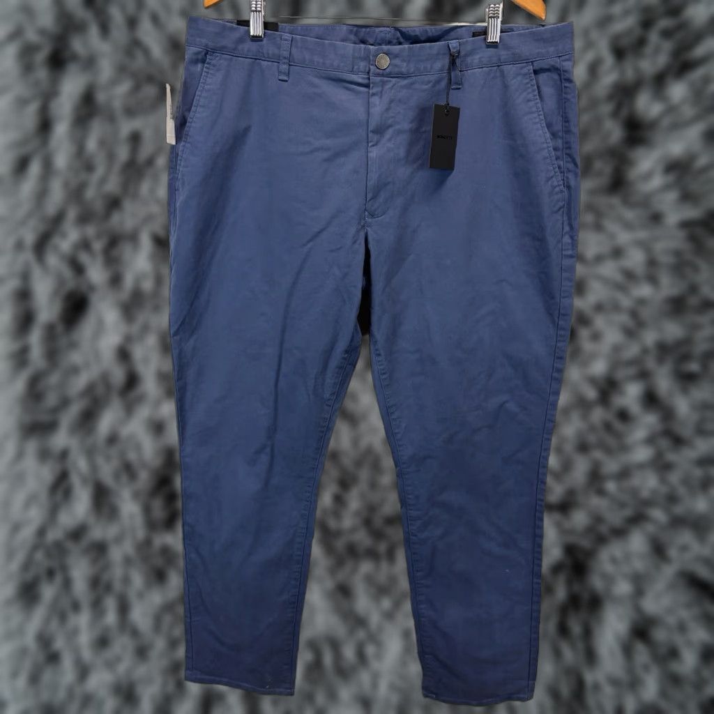 Bonobos Bonobos Men's Slim Fit Stretch Washed Chino Pants Size 40x32 Blue Casual Business Travel Size US 40 / EU 56 - 1 Thumbnail