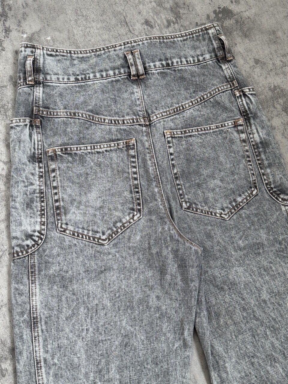Isabel Marant Etoile Isabel Marant Etoile Acid Wash Sculpted Panel Jeans Denim Size 27" / US 4 / IT 40 - 7 Thumbnail