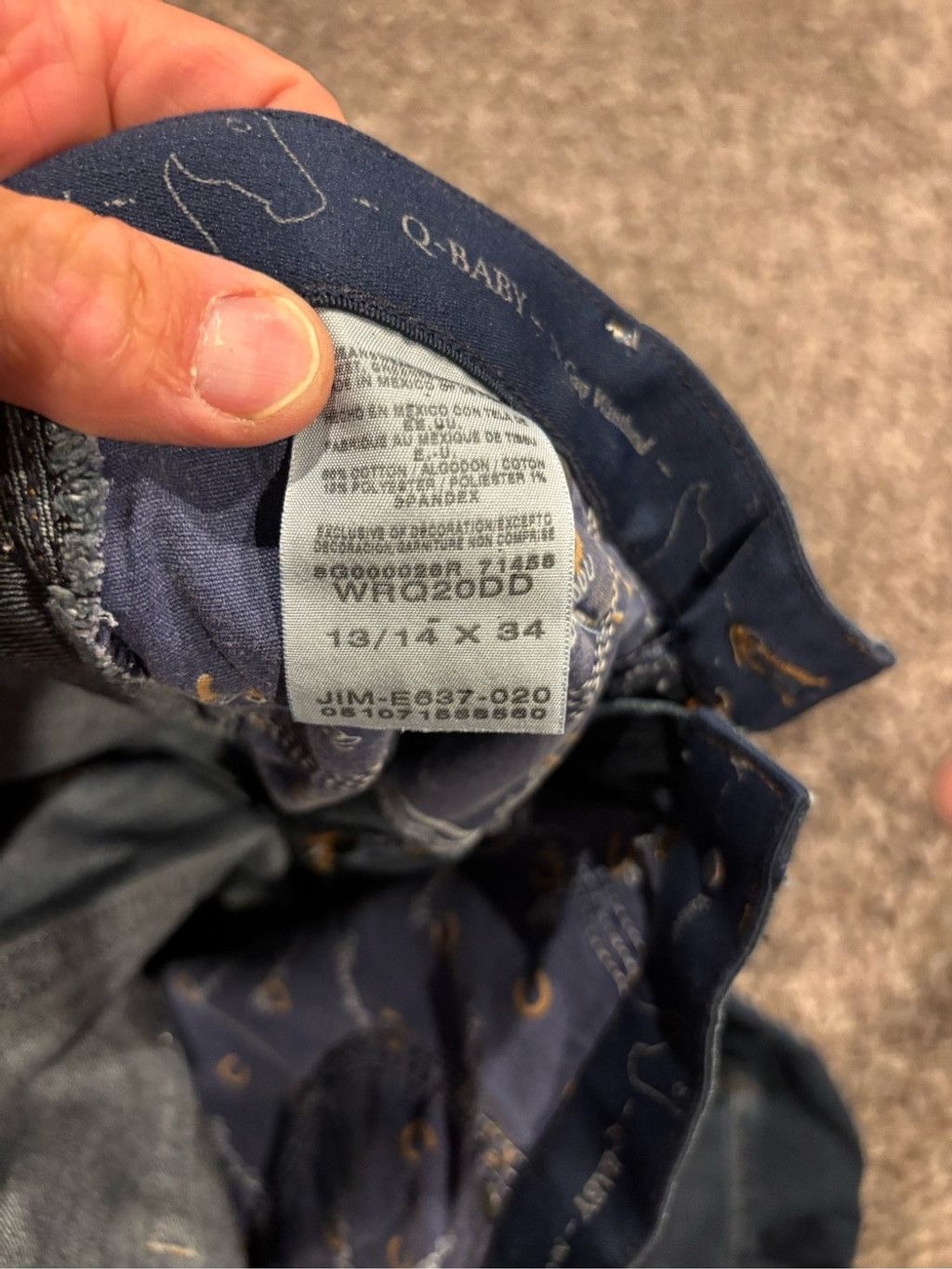 Wrangler Women’s Wrangler QBaby Bootcut Jeans Size 36" / US 14 / IT 50 - 5 Thumbnail