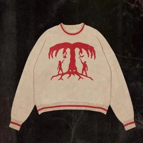 Aran Isles Knitwear Vintage Knitted Y2K Stars Pattern Sweater Winter Harajuku Size US L / EU 52-54 / 3 - 4 Thumbnail