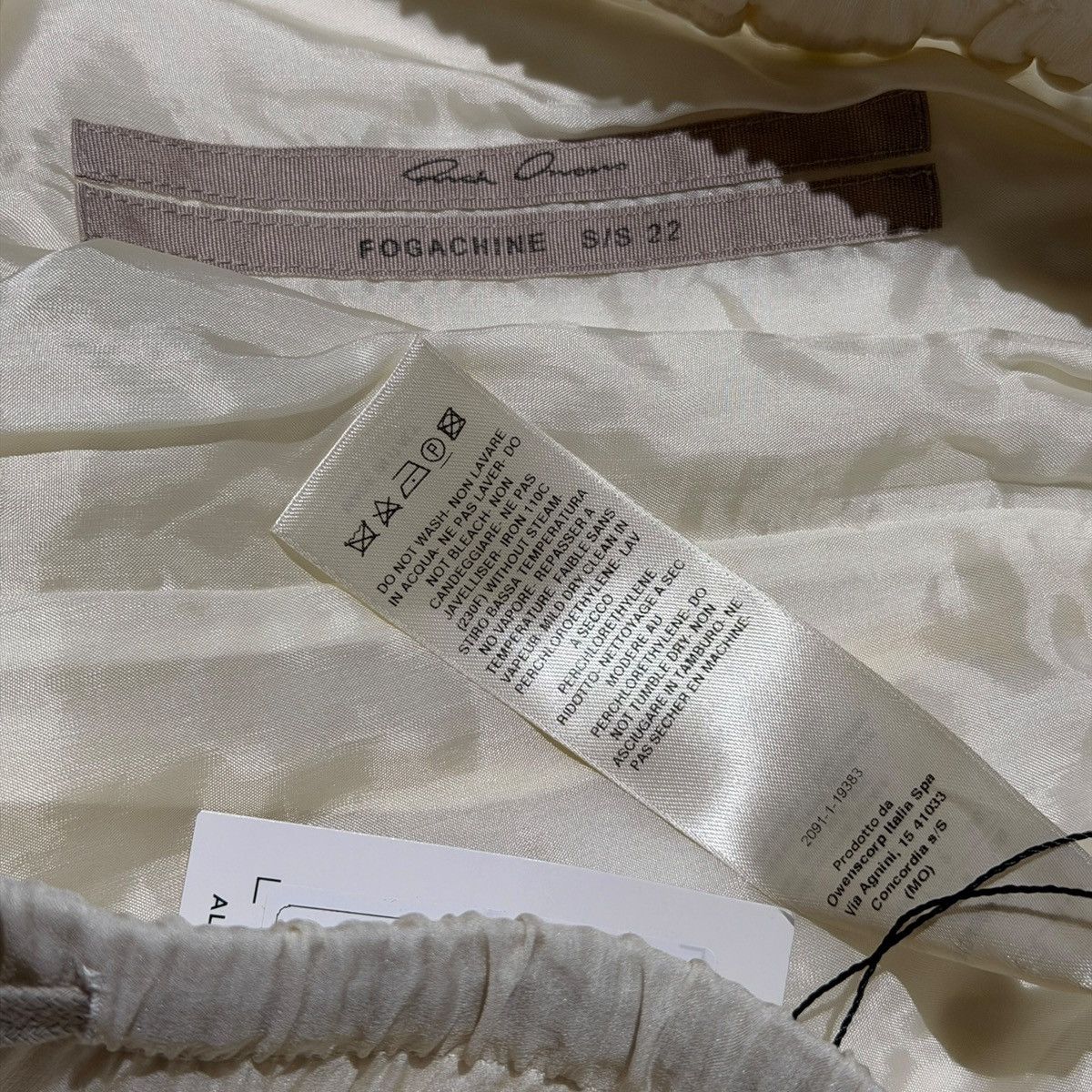 Rick Owens 100% silk shorts Size US 30 / EU 46 - 3 Thumbnail