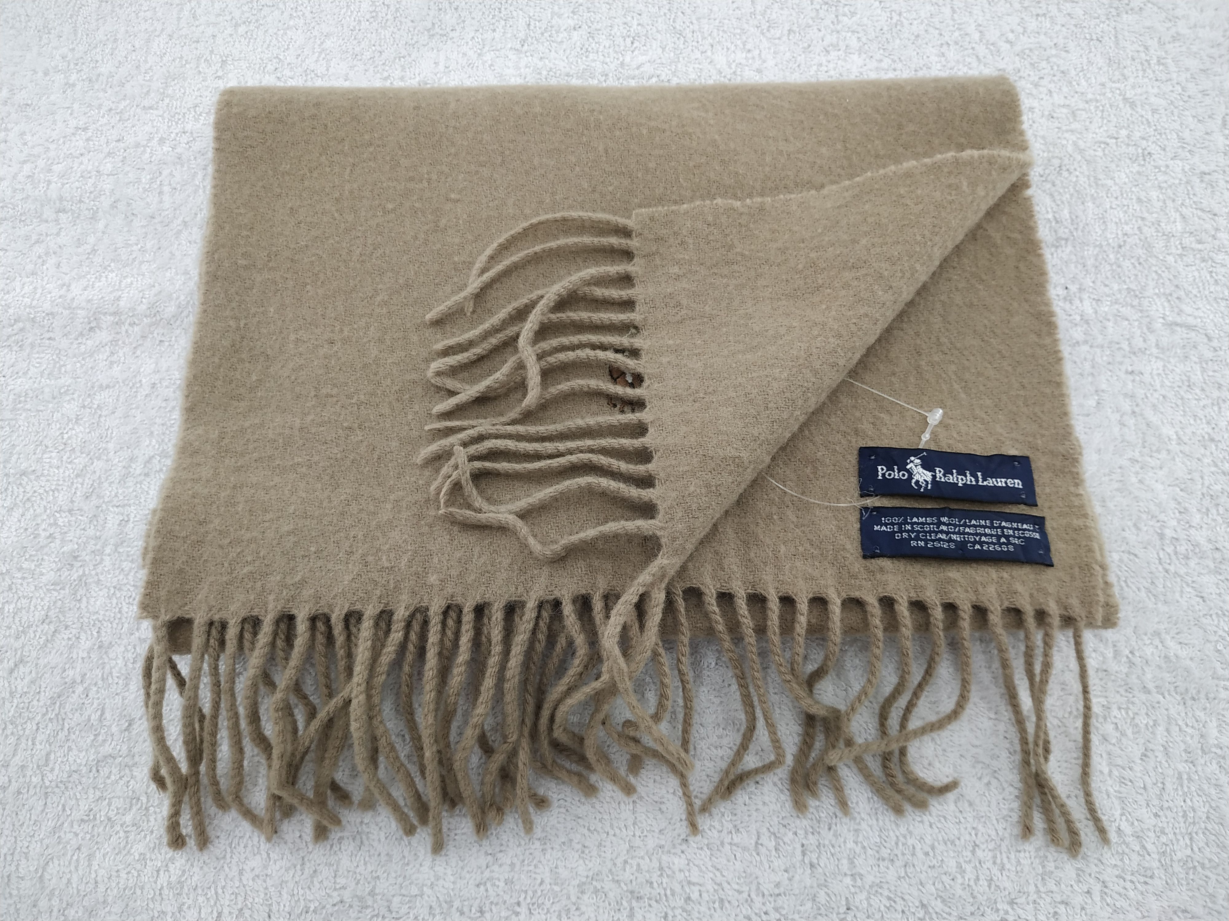 Polo Ralph Lauren Vintage Polo Ralph Lauren Scarf/Muffler/Neckwear MF470 Size ONE SIZE - 4 Thumbnail