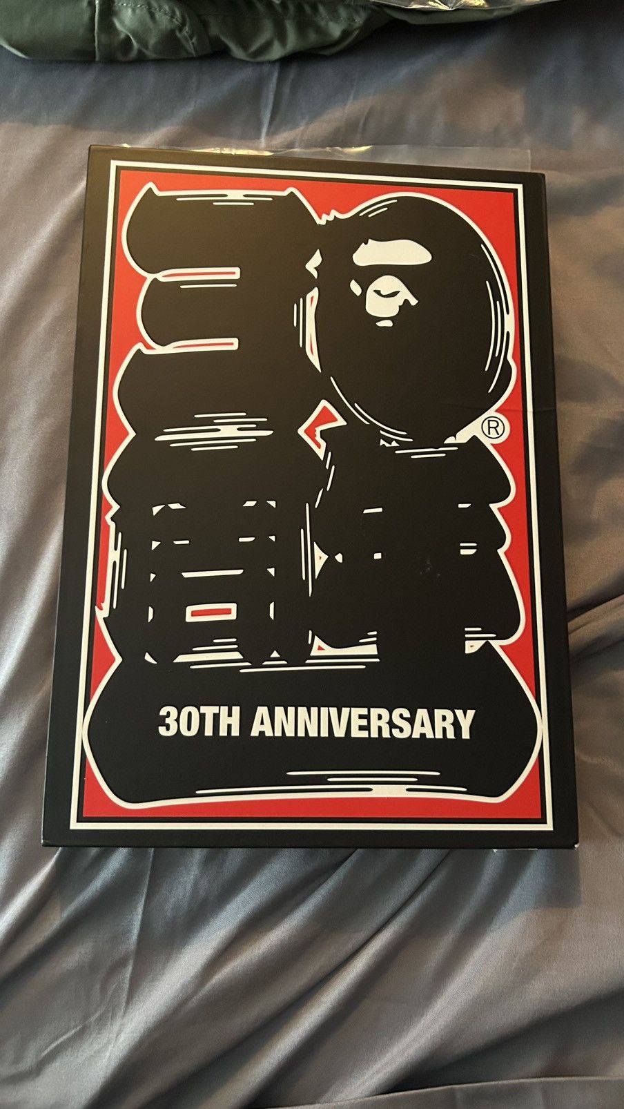 Bape BAPE 30th Anniversary Tee #2 'White/Navy' Size US M / EU 48-50 / 2 - 1 Thumbnail
