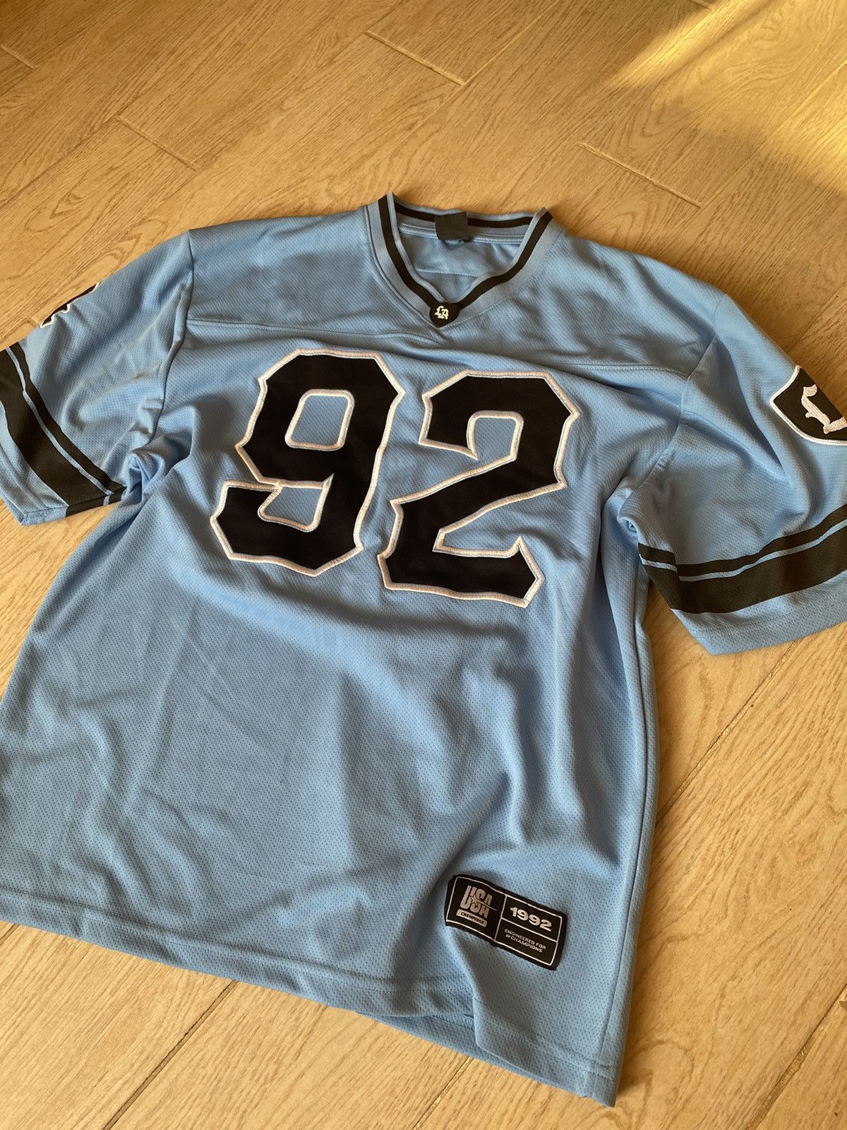Japanese Brand × Vintage Los Angeles futuristic distressed jersey Size US XL / EU 56 / 4 - 5 Thumbnail