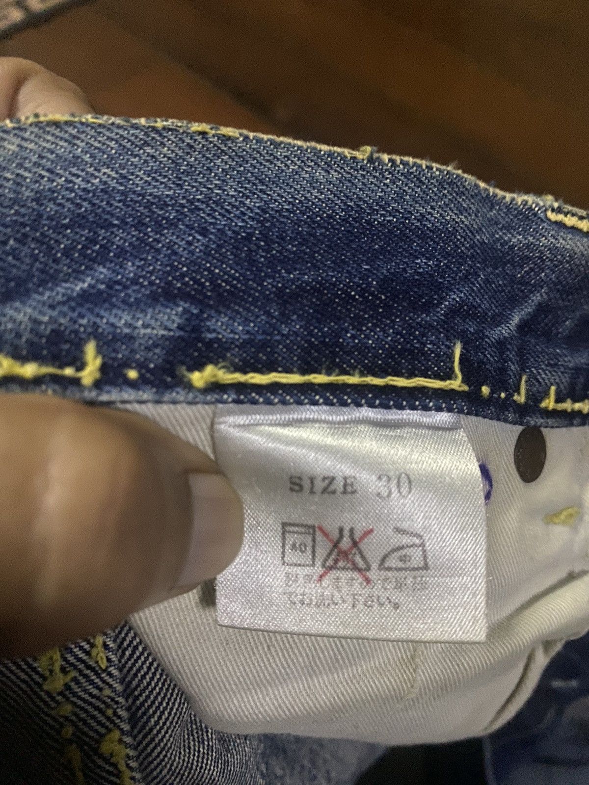 Japanese Brand × Studio D'Artisan × Vintage FIRE 🔥 vintage Studio D’Artisan DO2AXX Selvedge Denim Size US 32 / EU 48 - 21 Thumbnail