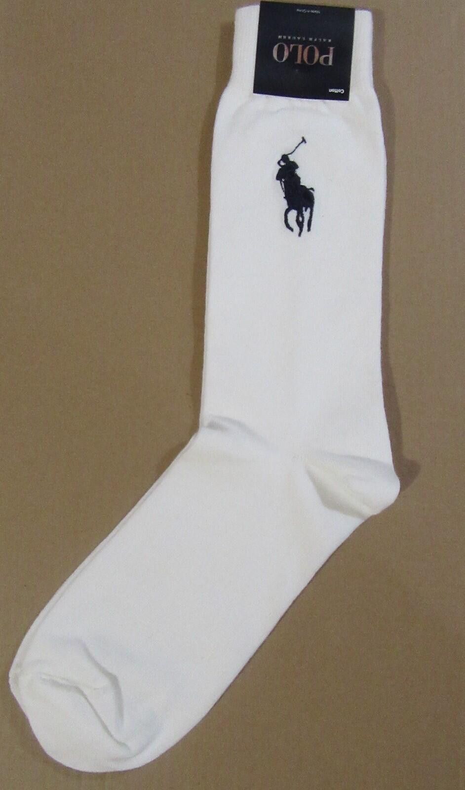 Polo Ralph Lauren Polo Ralph Lauren Mens Big Pony Trouser Socks 1 Single Pair Size ONE SIZE - 1 Thumbnail
