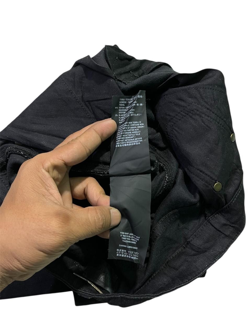 Saint Laurent Paris Saint Laurent Paris D05 Skinny Pants Size 27" / US 4 / IT 40 - 8 Thumbnail