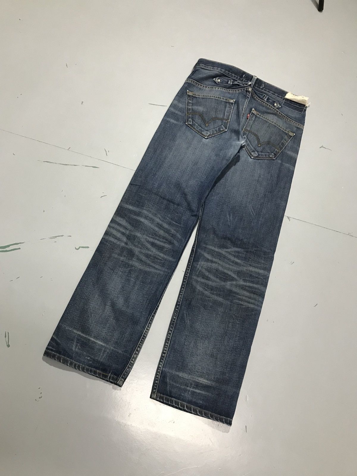 Levi's Vintage Levi’s 503 buckle belt denim Size US 32 / EU 48 - 9 Thumbnail