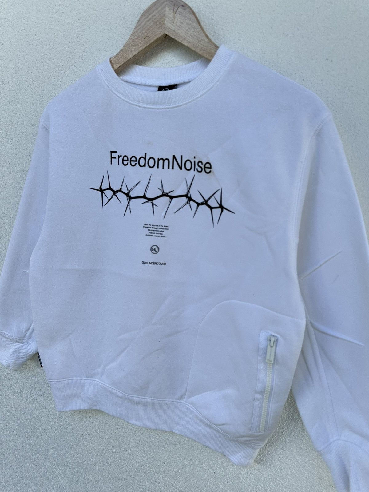 GU Gu X Undercover FreedomNoise Sweatshirt Size US M / EU 48-50 / 2 - 2 Thumbnail