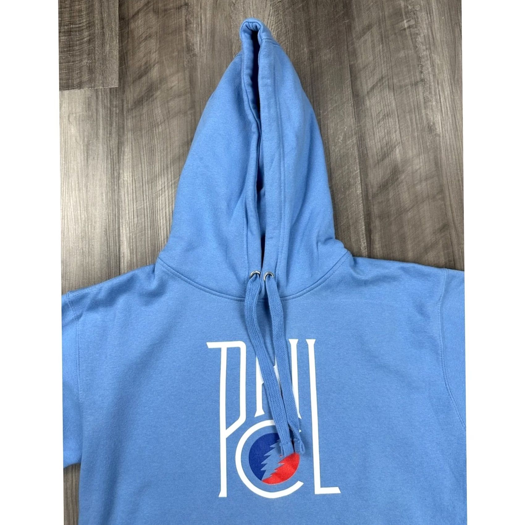 Vintage Section 119 x Grateful Dead Sacred Rose Phil Lesh Hoodie Mens Medium Blue NWOT Pullover Hoodie Size US M / EU 48-50 / 2 - 4 Thumbnail
