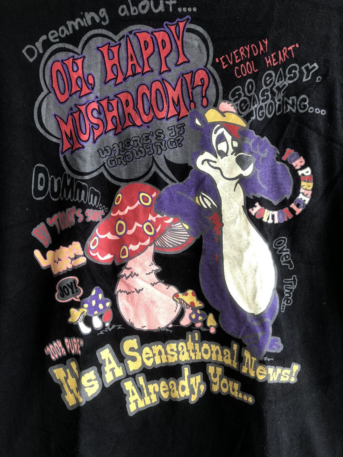 If Six Was Nine POEM OH,HAPPY MUSHROOM!? STOONER STYLE Size US M / EU 48-50 / 2 - 7 Thumbnail