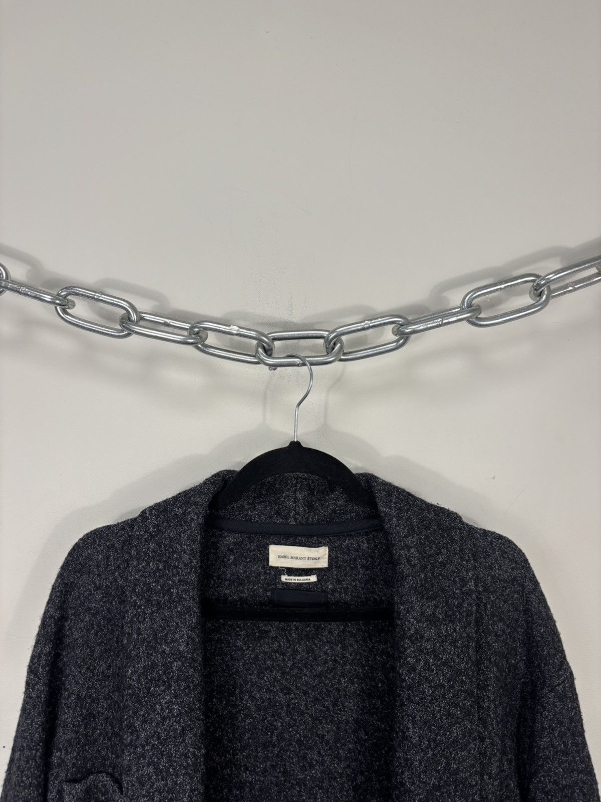 Isabel Marant Etoile Isabel Marant Etoile Women’s Dark Gray Wool Cardigan Jacket Size XS / US 0-2 / IT 36-38 - 5 Thumbnail
