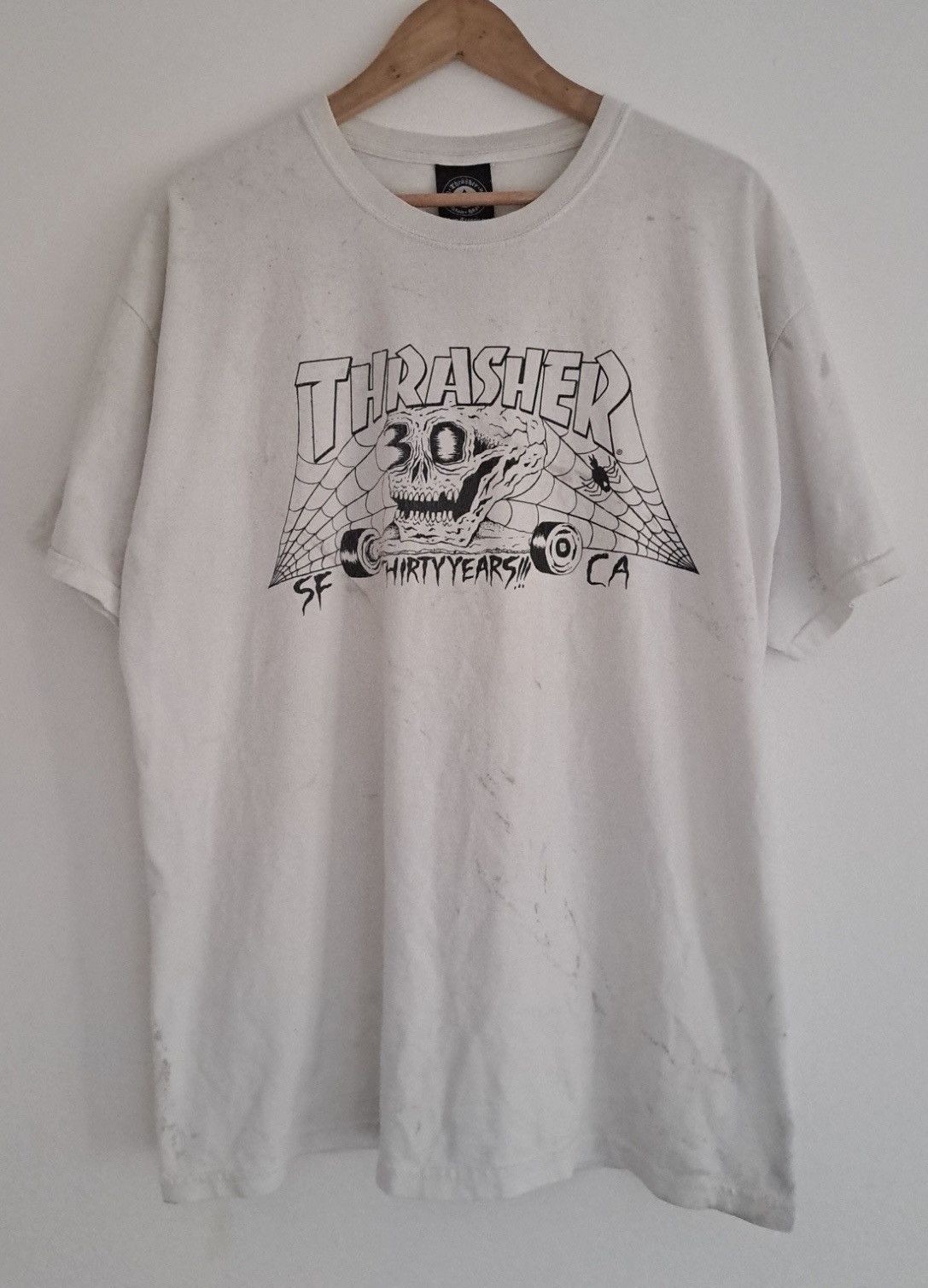 Thrasher THRASHER MAGAZINE x 30 YEARS x T-Shirt Size US XL / EU 56 / 4 - 1 Thumbnail