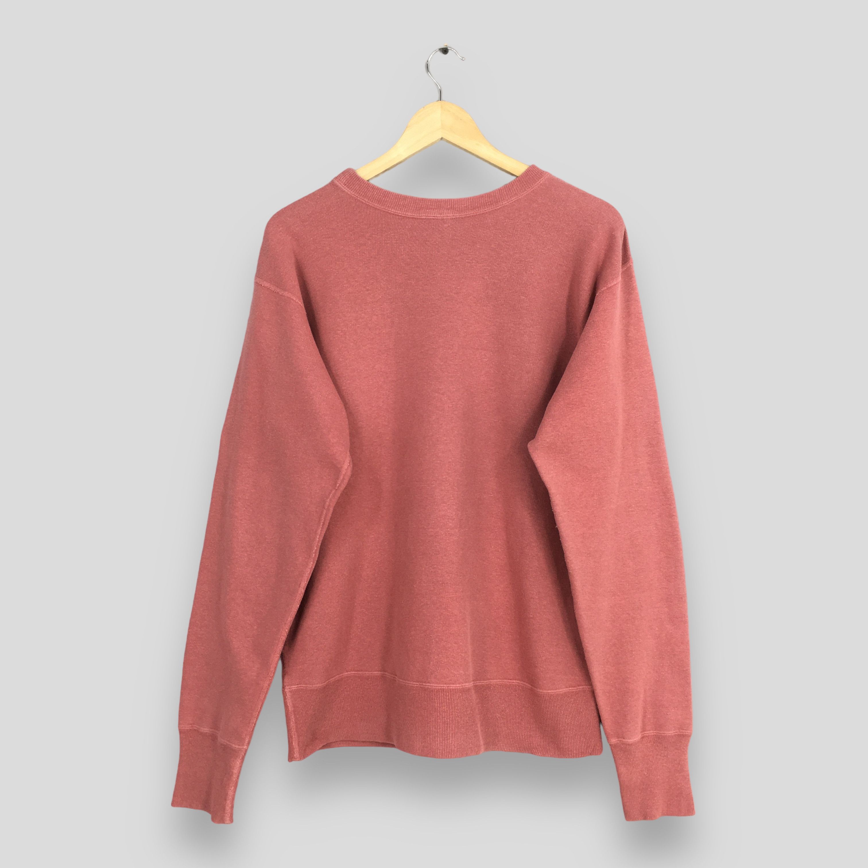 45rpm × Japanese Brand Vintage 45RPM Studio Japan Pink Sweatshirt Medium Size US M / EU 48-50 / 2 - 7 Thumbnail