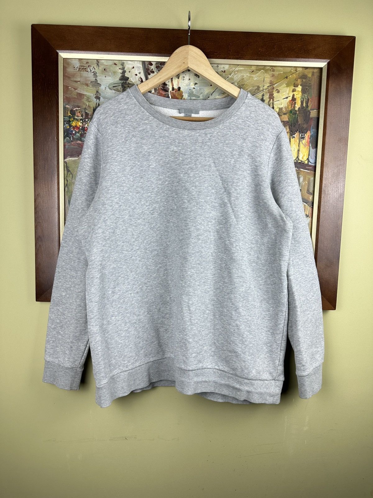 Cos Cos grey blank basic oversized body crewneck Size US L / EU 52-54 / 3 - 1 Thumbnail