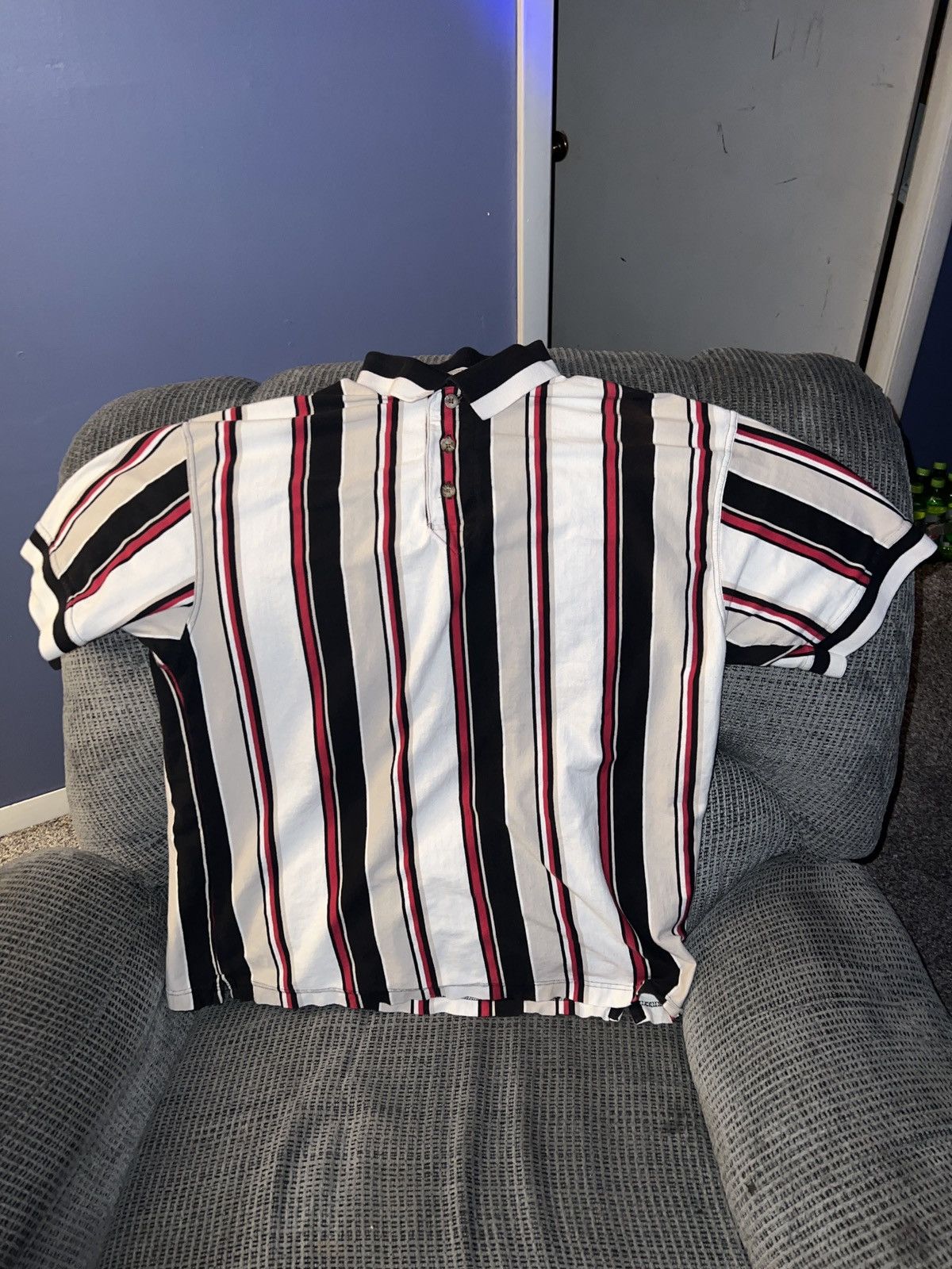 St. Johns Bay St. John’s Bay Authentic Striped Polo Size US XL / EU 56 / 4 - 1 Thumbnail