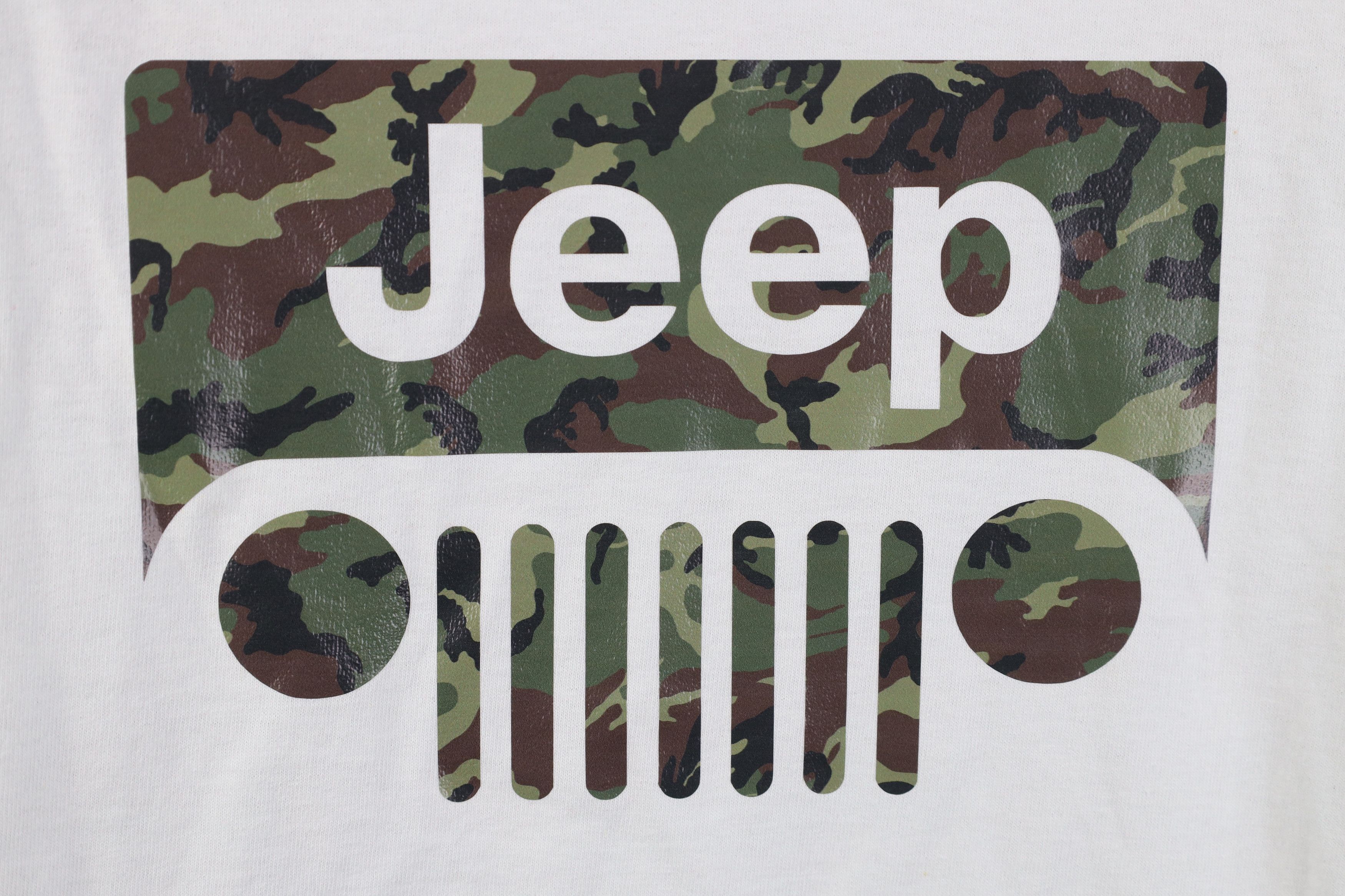 Vintage Vintage 90s Y2K Jeep Motor Co Camouflage Baseball T-Shirt Size US S / EU 44-46 / 1 - 4 Thumbnail