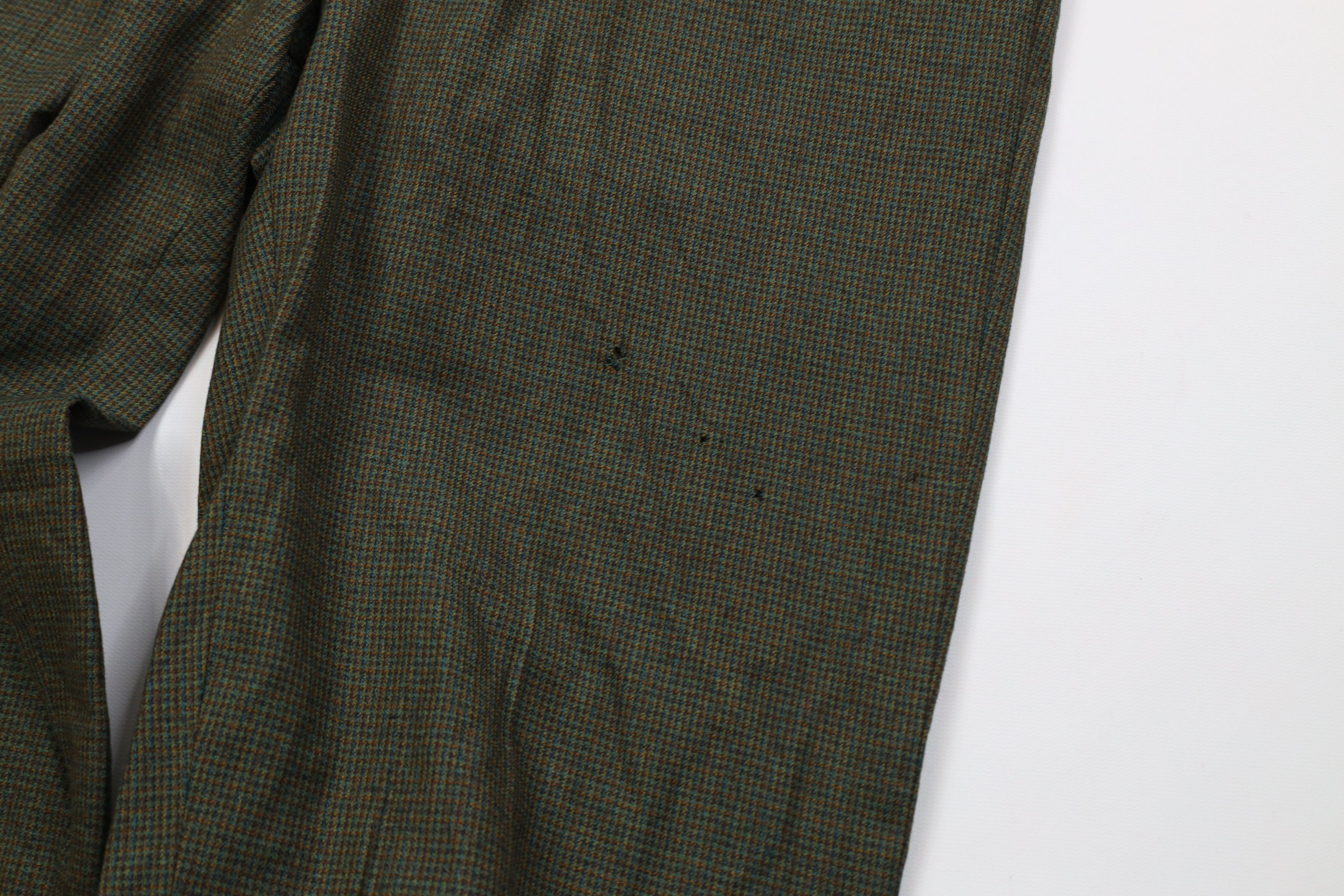 Vintage Vintage 50s Streetwear Wool Knit Chino Pants Houndstooth USA Size US 34 / EU 50 - 7 Thumbnail