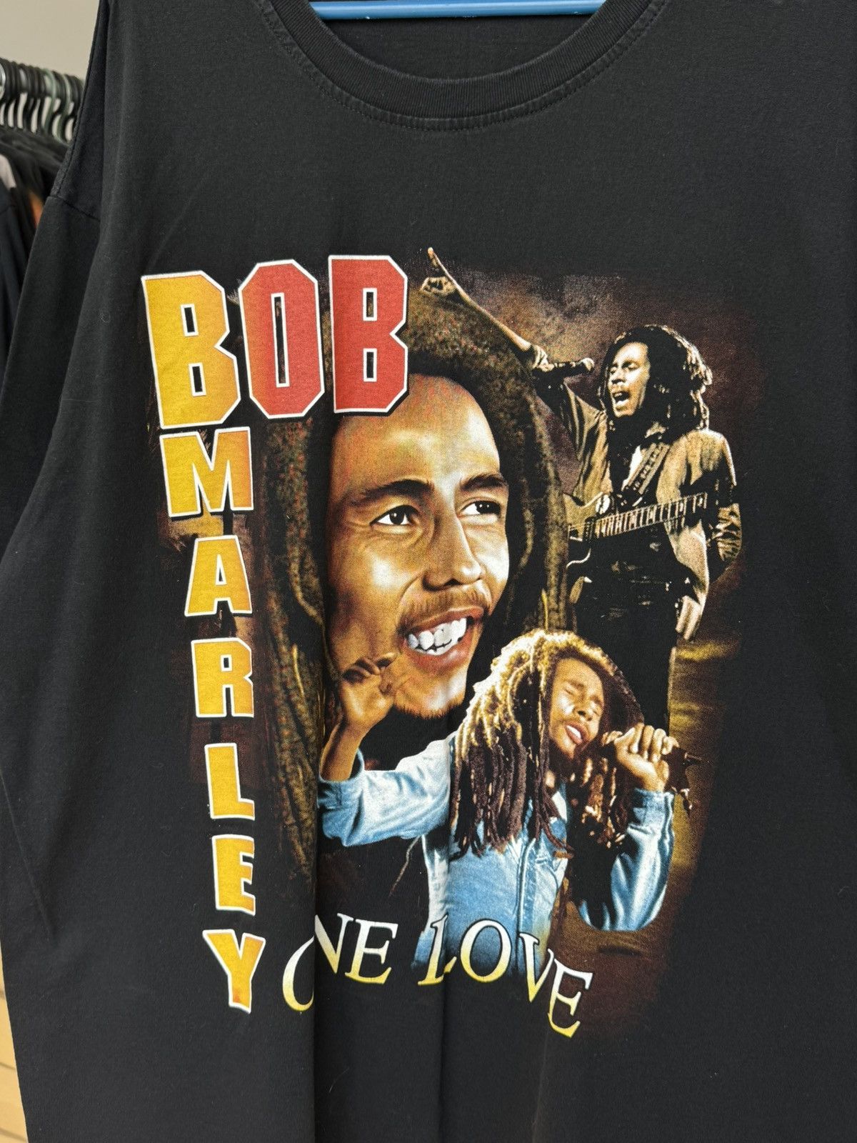 Bob Marley Vintage Bob Marley One Love Rasta T-shirt Size US XL / EU 56 / 4 - 2 Thumbnail