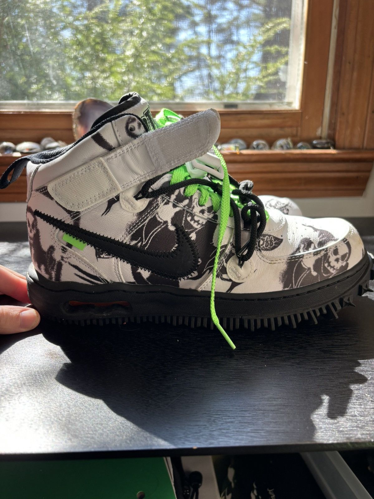 Nike × Off-White Nike Air Force 1 Off White Grim Reapers Size US 8.5 / EU 41-42 - 3 Thumbnail