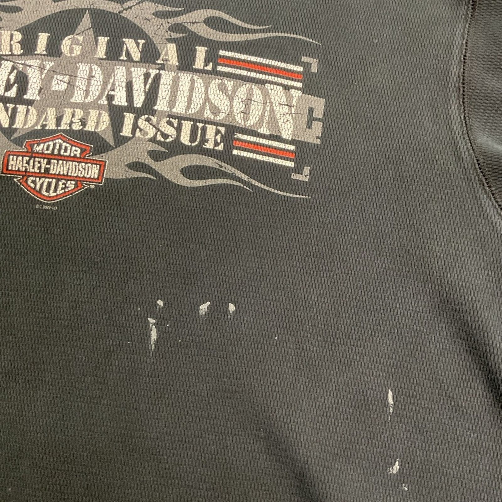 Harley Davidson Harley Davidson Distressed Long Sleeve Size US XL / EU 56 / 4 - 3 Thumbnail