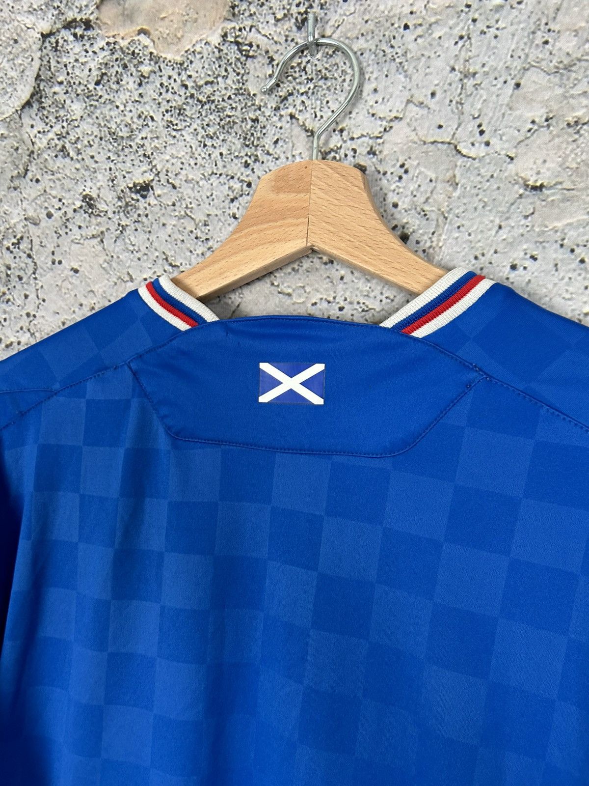 Umbro Vintage Glasgow Rangers Soccer Jersey Umbro Football 90s Size US L / EU 52-54 / 3 - 5 Thumbnail