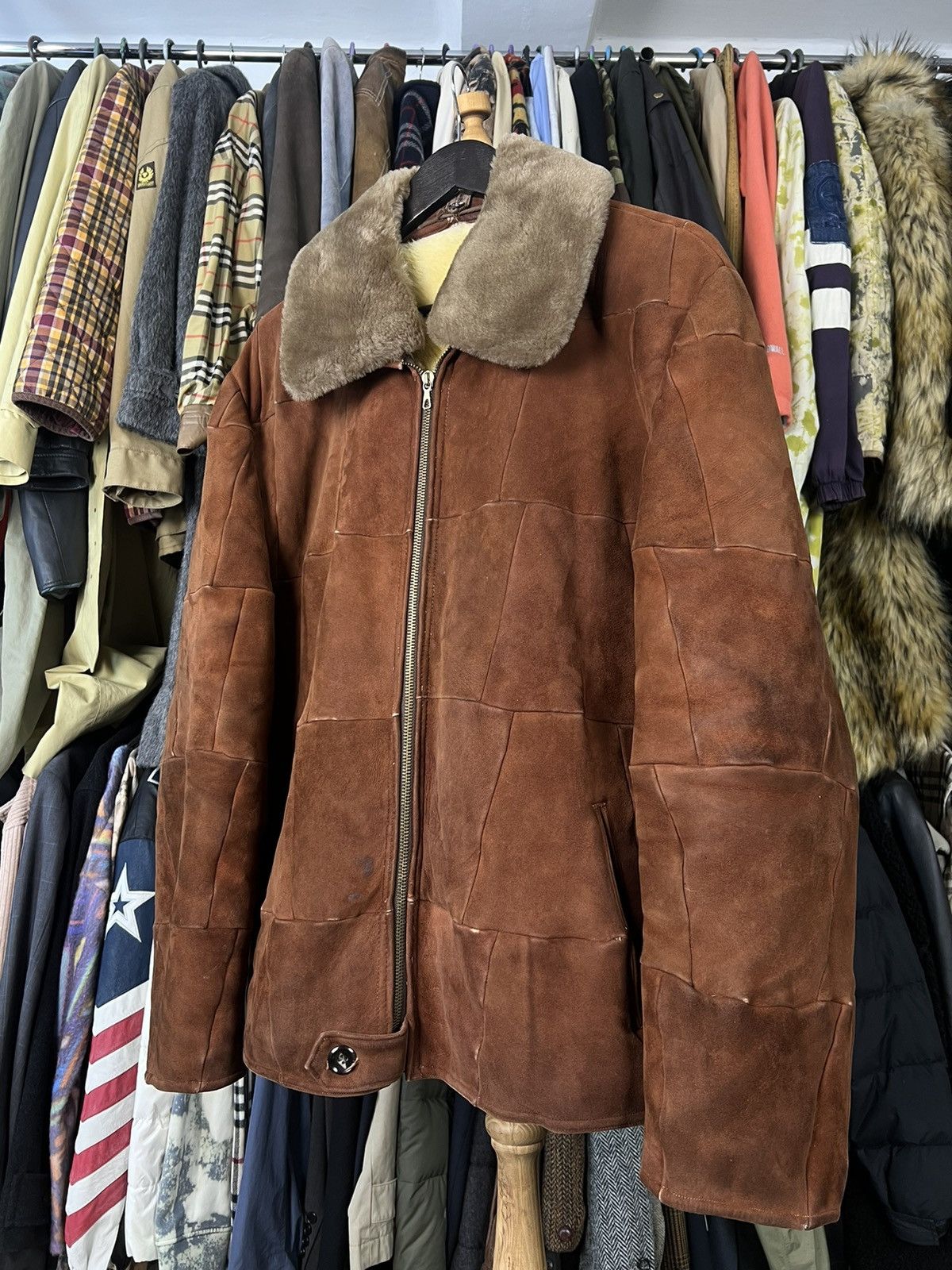 Leather Vintage Leather Patchwork Leather Jacket Size M - L Size US L / EU 52-54 / 3 - 1 Thumbnail