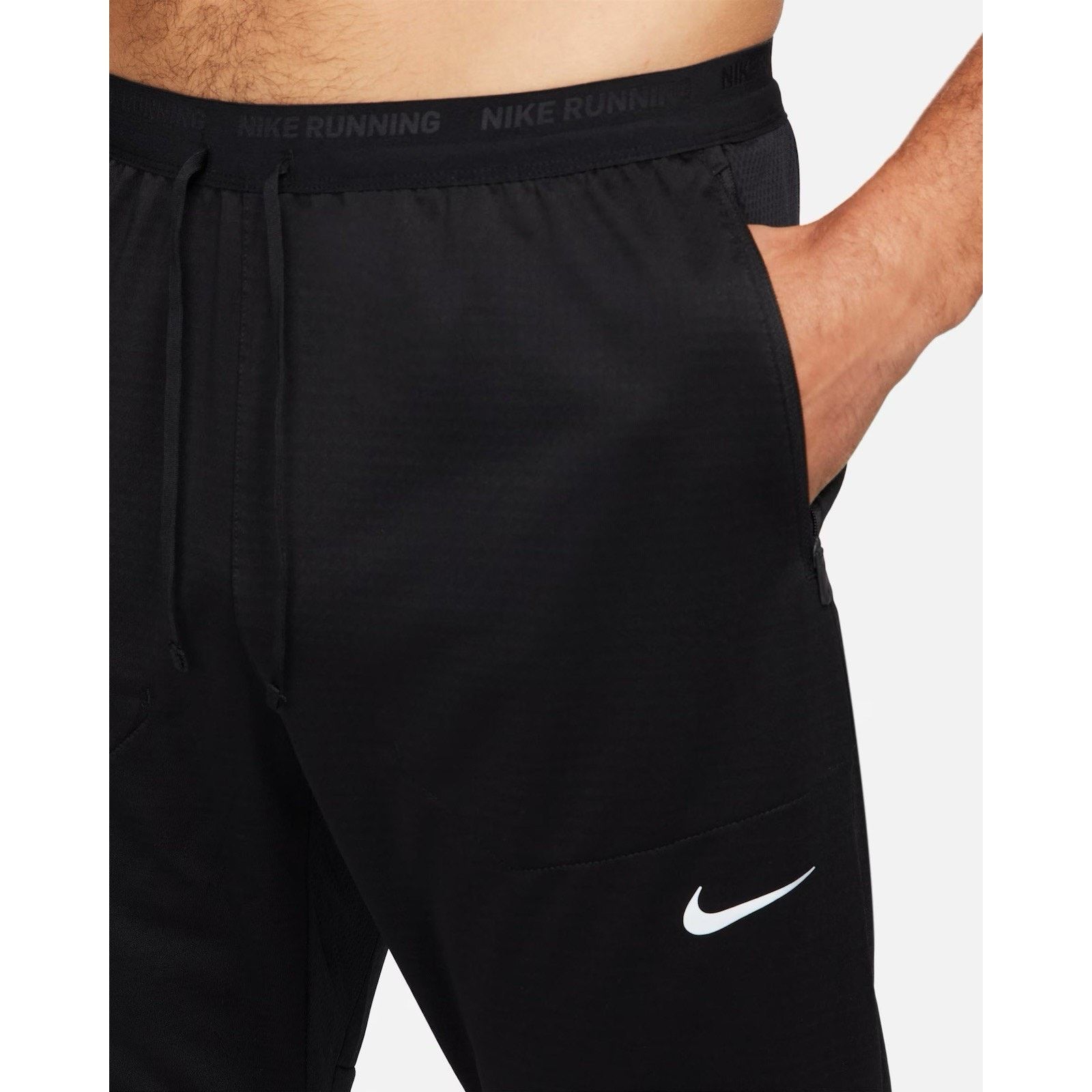 Nike Nike Phenom Elite Knit Running Pants XL Black Lightweight Size US 32 / EU 48 - 3 Thumbnail