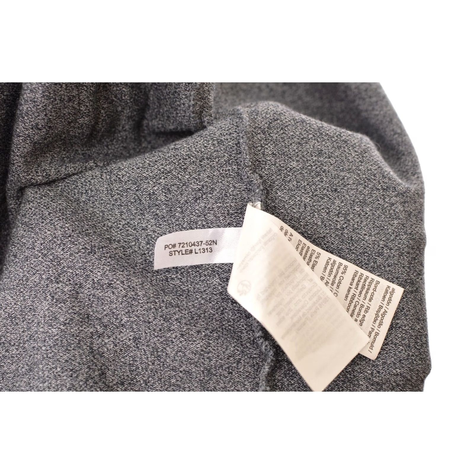 Lacoste DDP Lacoste L1313 Classic Fit Long Sleeve Polo Shirt XXL Gray/Blue Mens Shirt Regular Size 2XL Size US XXL / EU 58 / 5 - 8 Thumbnail