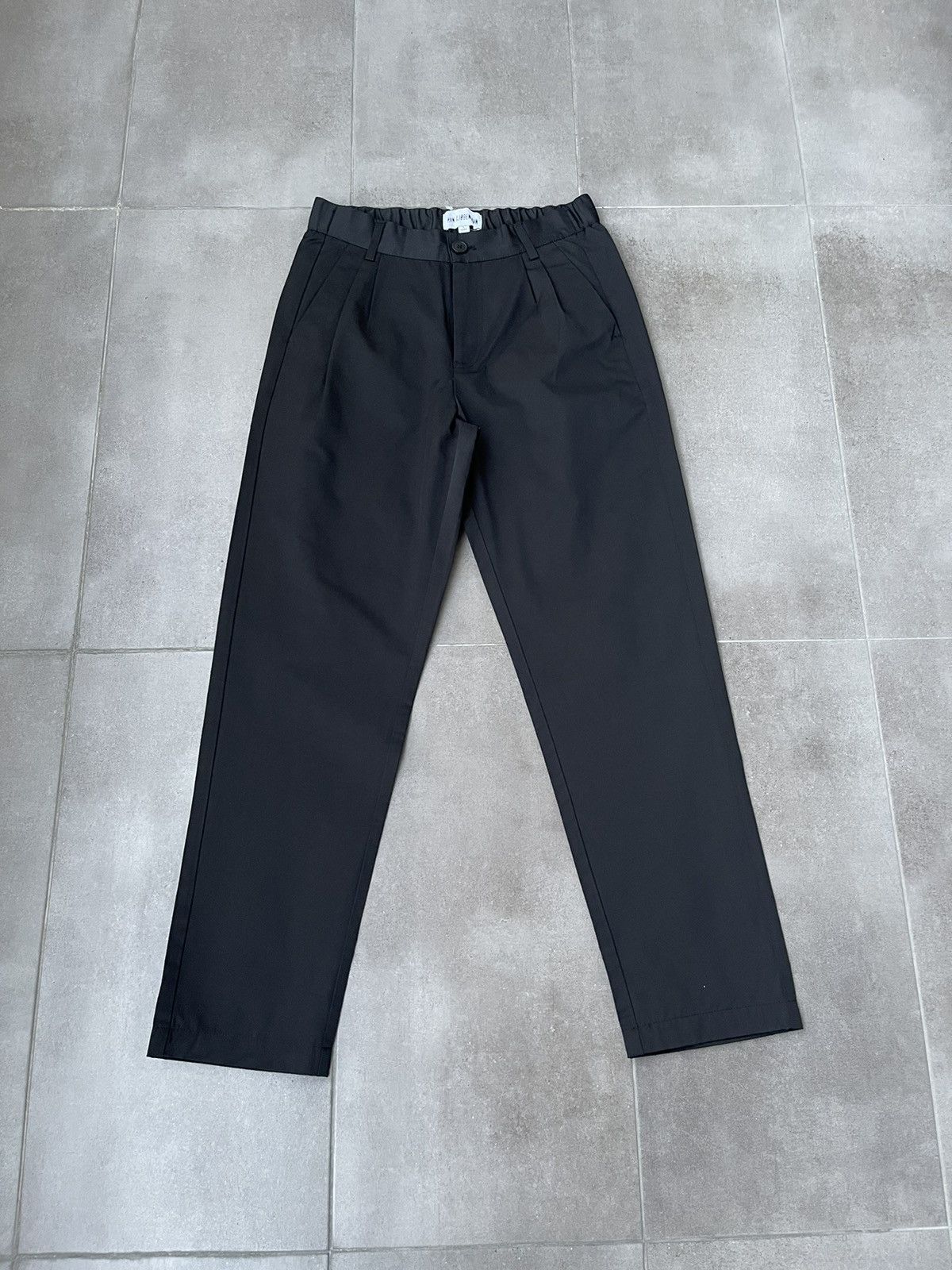 Han Kjobenhavn !DS! AW22 Han Kjobenhavn Tapered Black Trousers Size US 30 / EU 46 - 4 Thumbnail