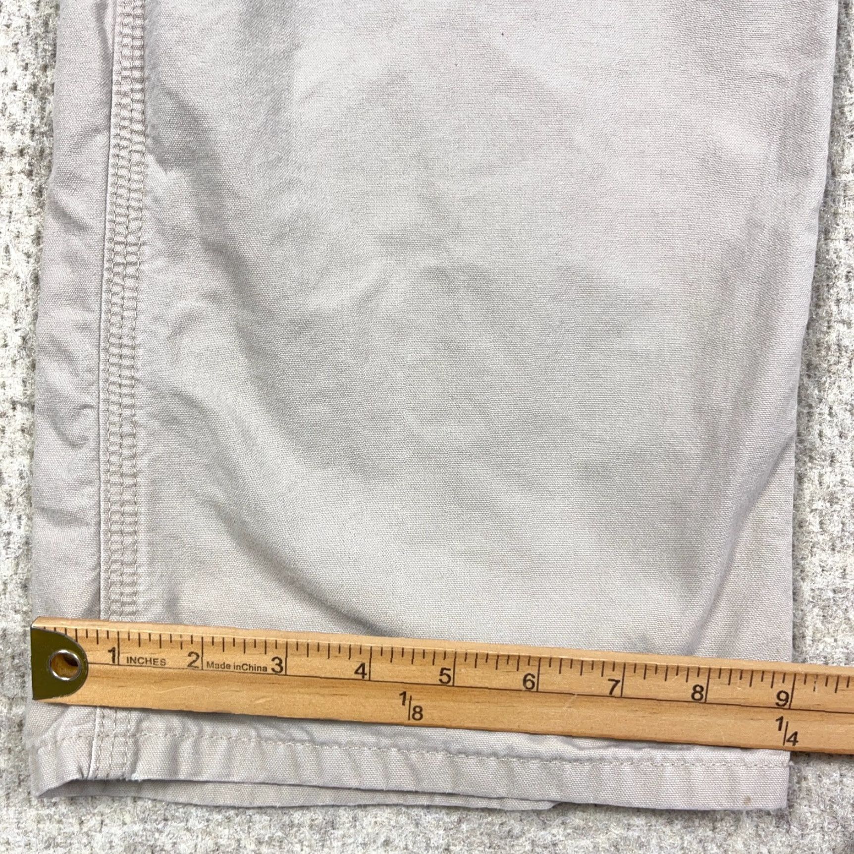 Carhartt VINTAGE Carhartt Pants Men 42x30 Carpenter JeansDungaree Work Wear B151 VTG Y2K Brown Beige Canvas 5-Pocket Casual Workwear Mens Size US 42 / EU 58 - 7 Thumbnail