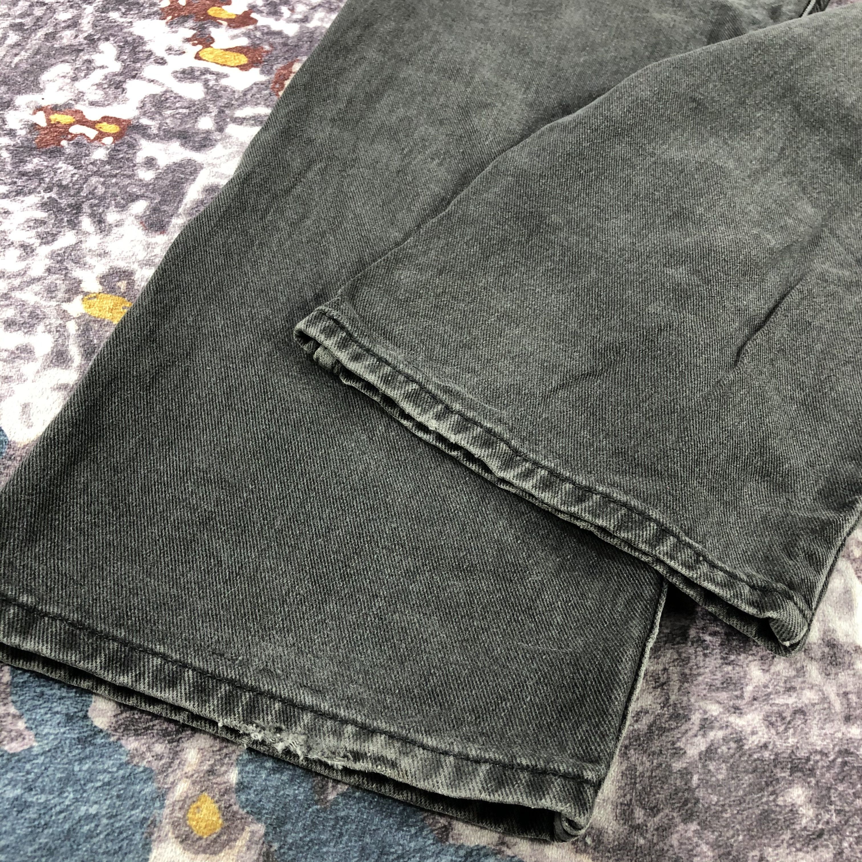 Levi's × Vintage Vintage Faded Black Levis Jeans-JM3062 Size US 37 - 4 Thumbnail
