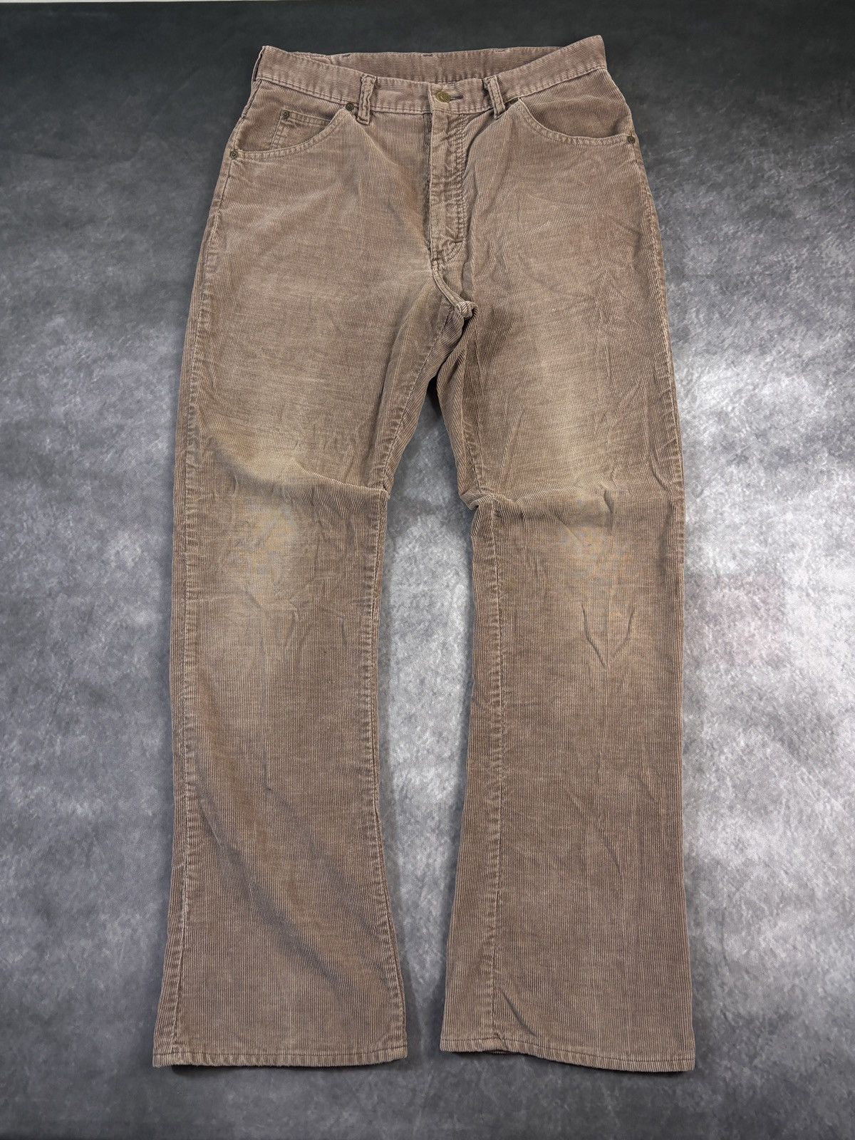 Lee × Vintage Vintage Lee Corduroy Trousers Vintage Corduroy Pants Wide Size US 32 / EU 48 - 14 Thumbnail