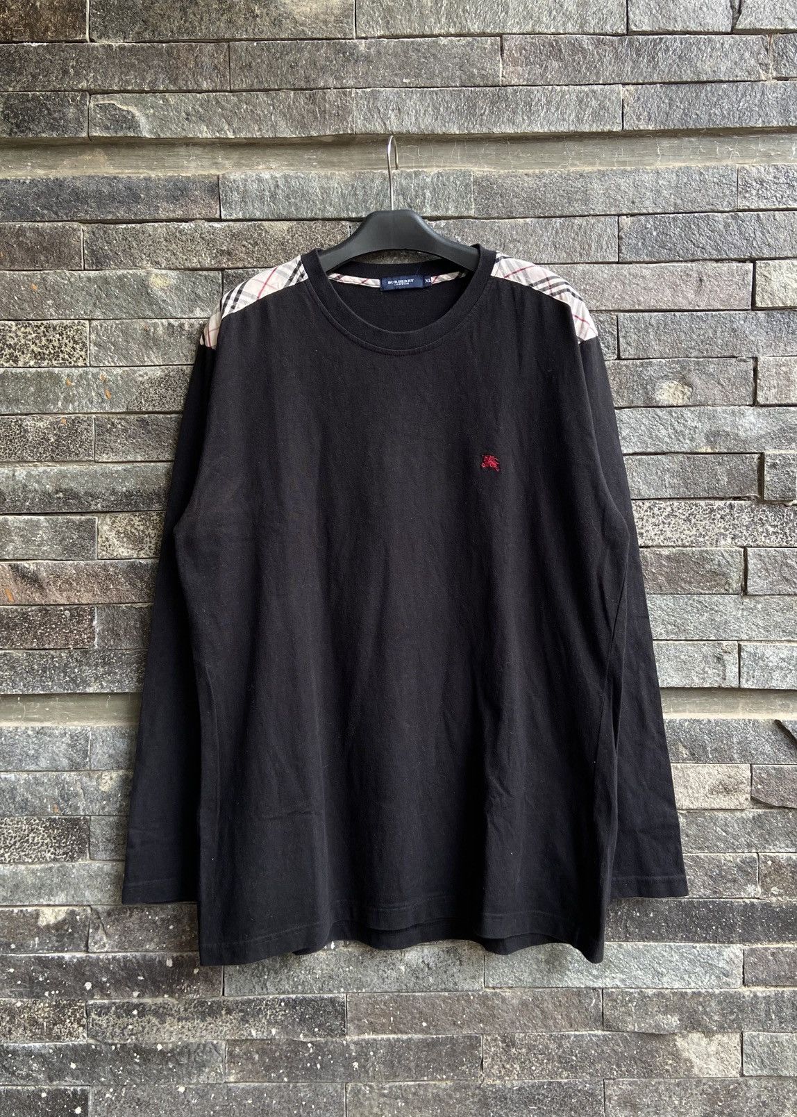Burberry vintage BURBERRY longsleeve tshirt Size US XL / EU 56 / 4 - 1 Thumbnail