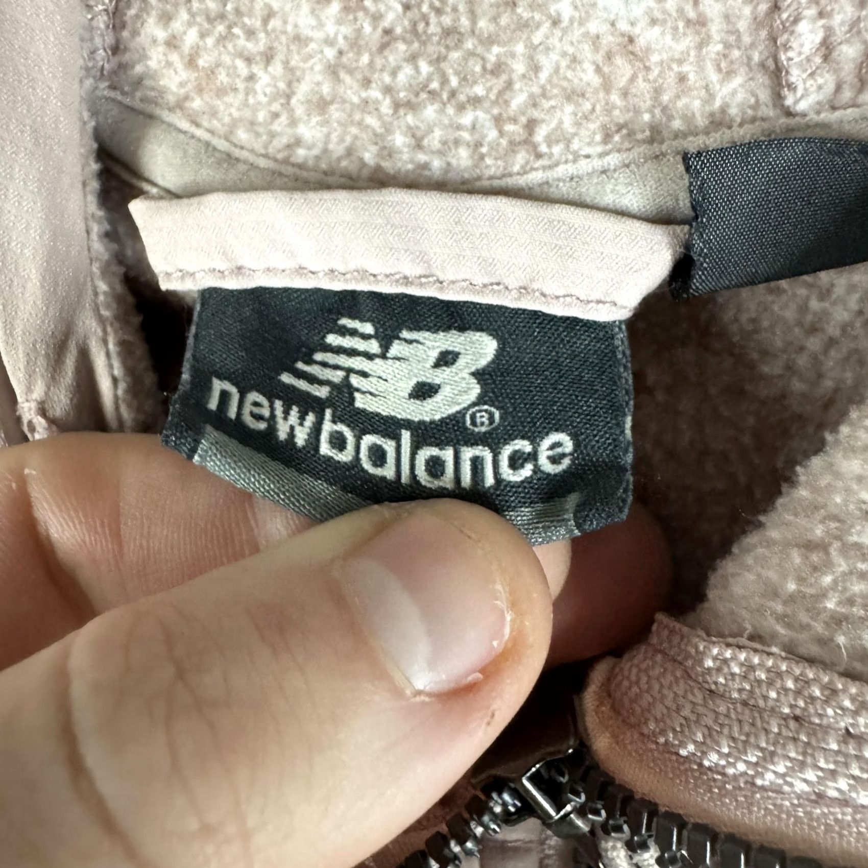 New Balance New Balance Jacket Womens M Pink Hooded Fleece Full Zip Quilted Running & Training Size M / US 6-8 / IT 42-44 - 7 Thumbnail