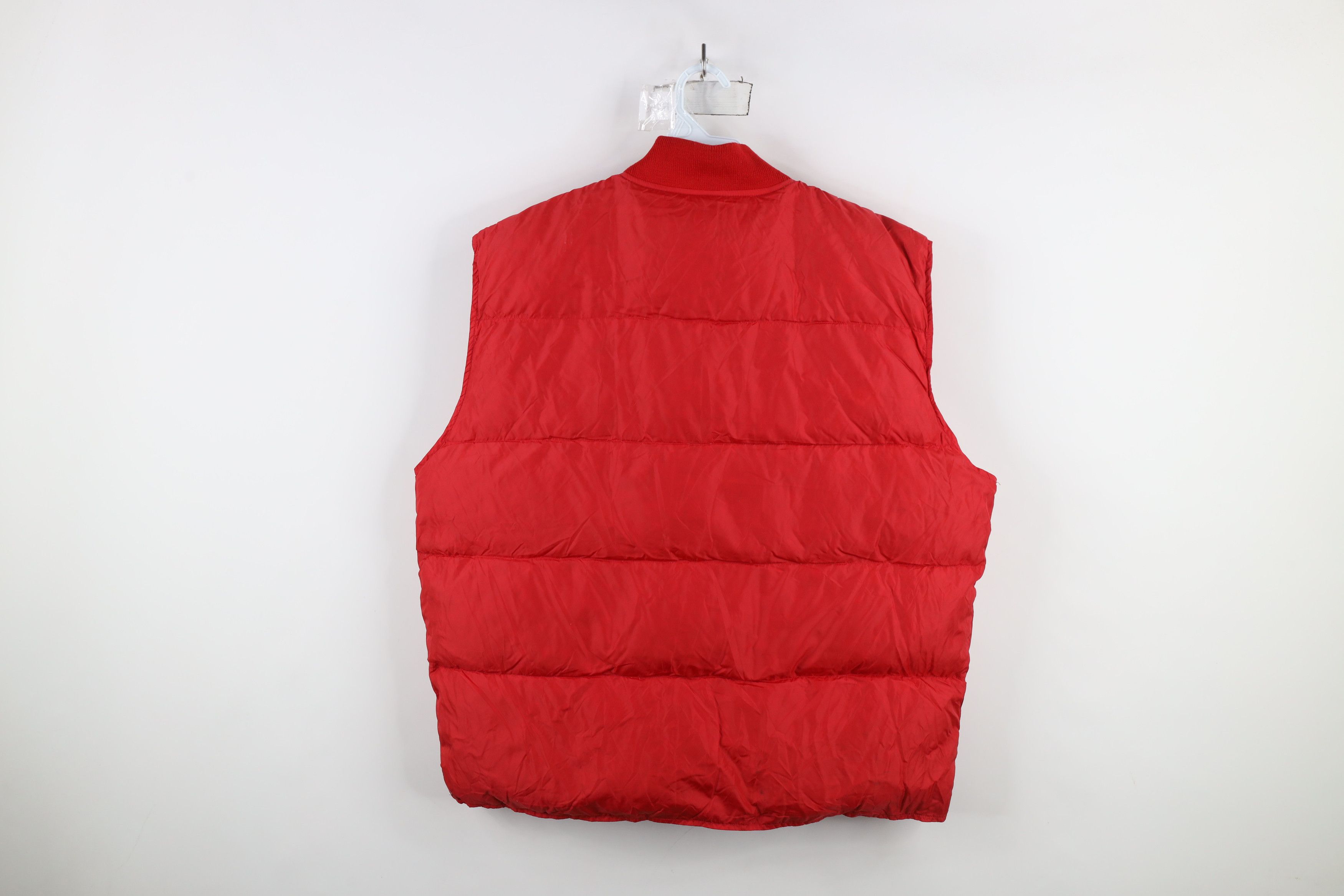 Eddie Bauer × Vintage Vintage 90s Eddie Bauer Goose Down Puffer Vest Jacket Red Size US XL / EU 56 / 4 - 13 Thumbnail